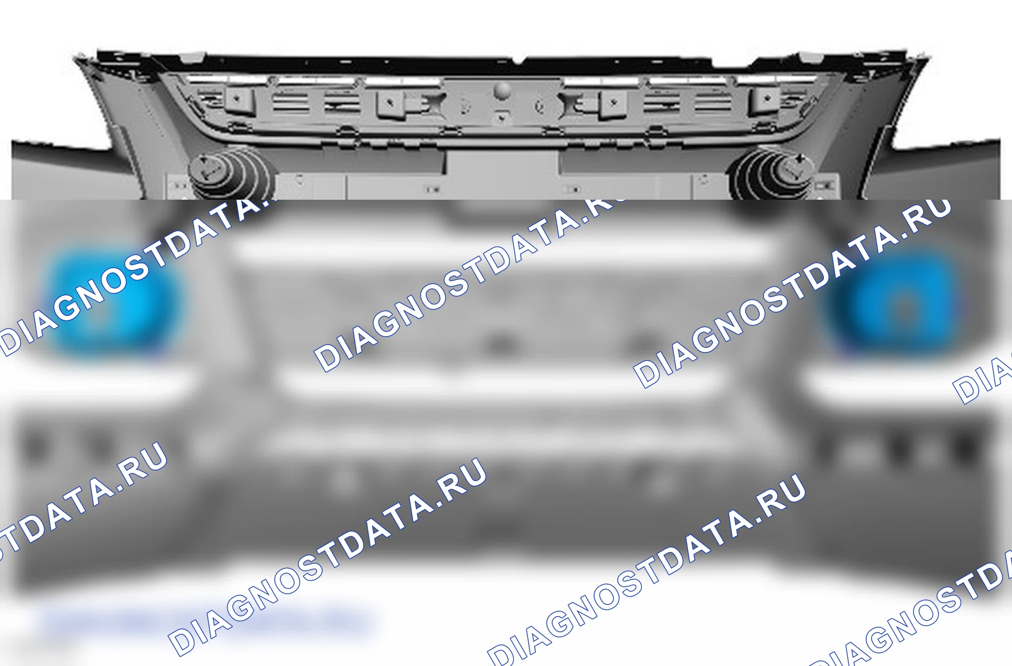 Разборка и сборка кожуха переднего бампера. Ford Kuga II