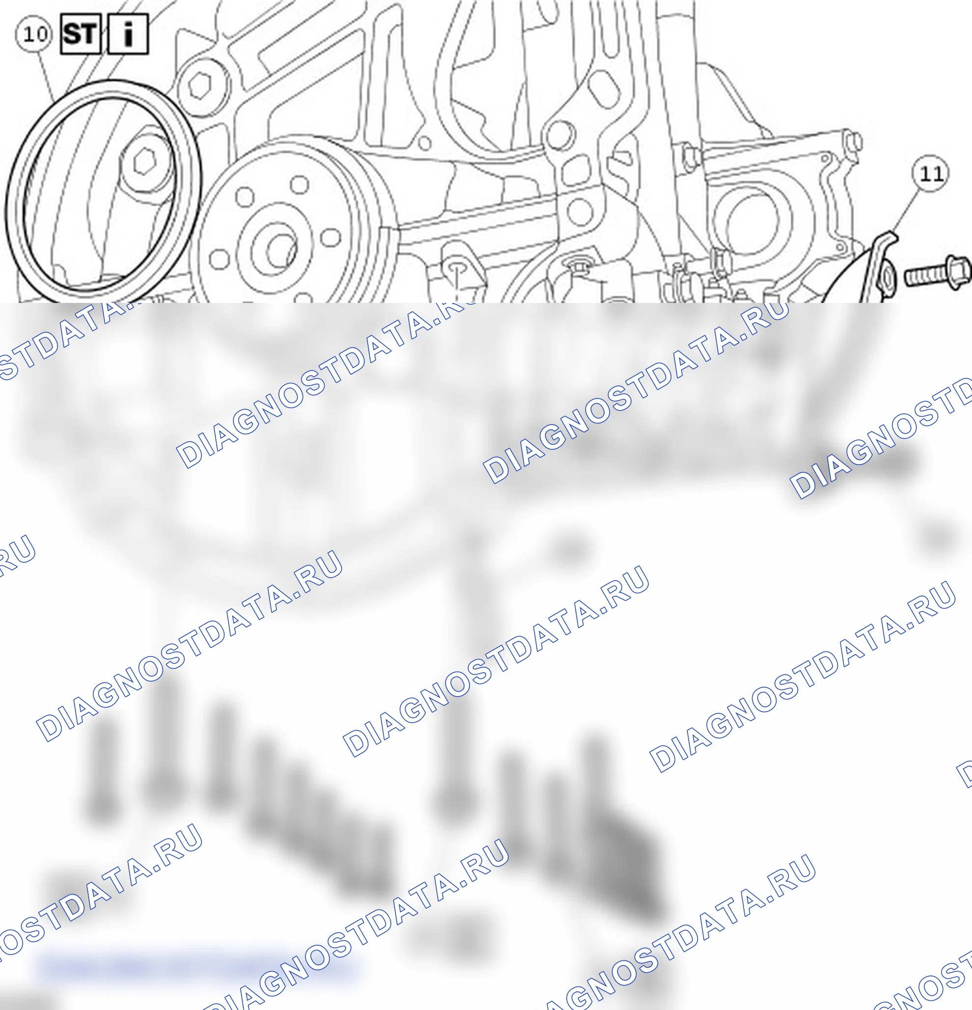 Сборка двигателя. Ford C-MAX I рестайлинг