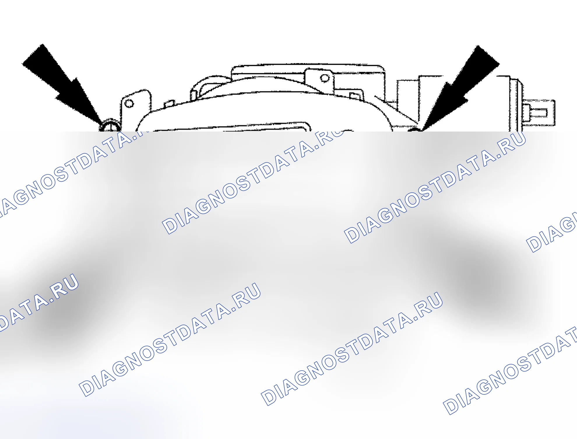 Рис. 159: Демонтаж. Jaguar XJ II