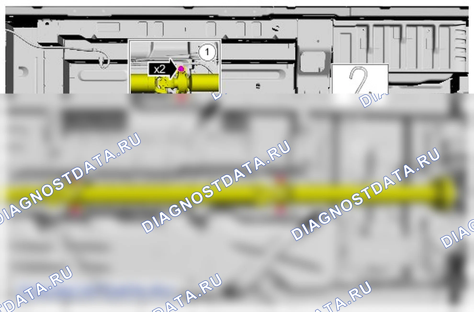 Как снять и установить уплотнение выходного вала. Ford Transit VIII