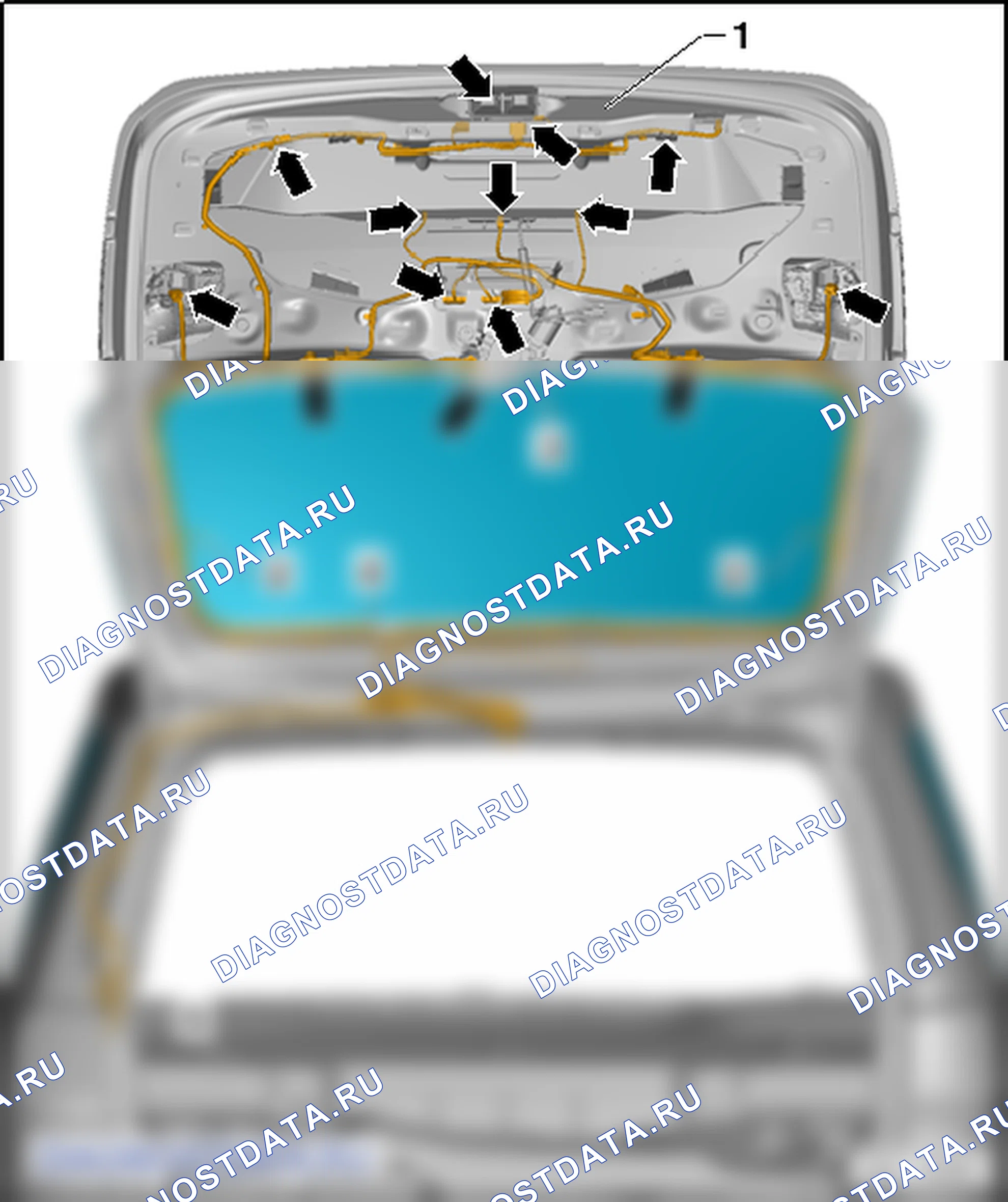 Дверь багажного отсека. SEAT Alhambra Ii