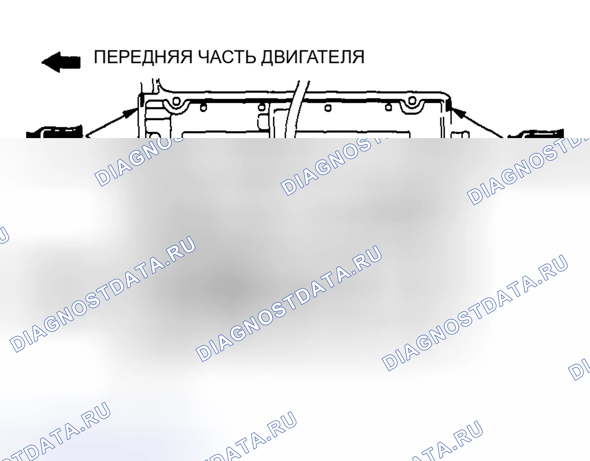 Рис. 839: > > M < < УСТАНОВКА КРЫШКИ КОРОМЫСЛА. Mazda MX-5 NA