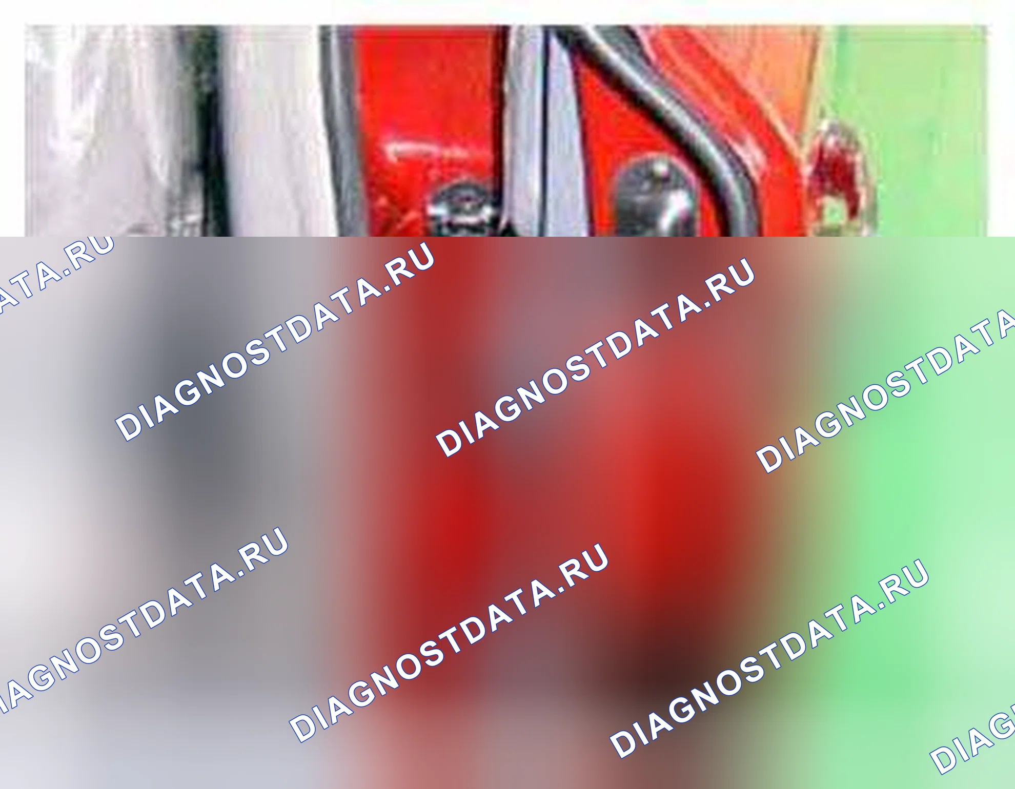 Рис. 506: Расположение компонентов. Kia Sedona II рестайлинг