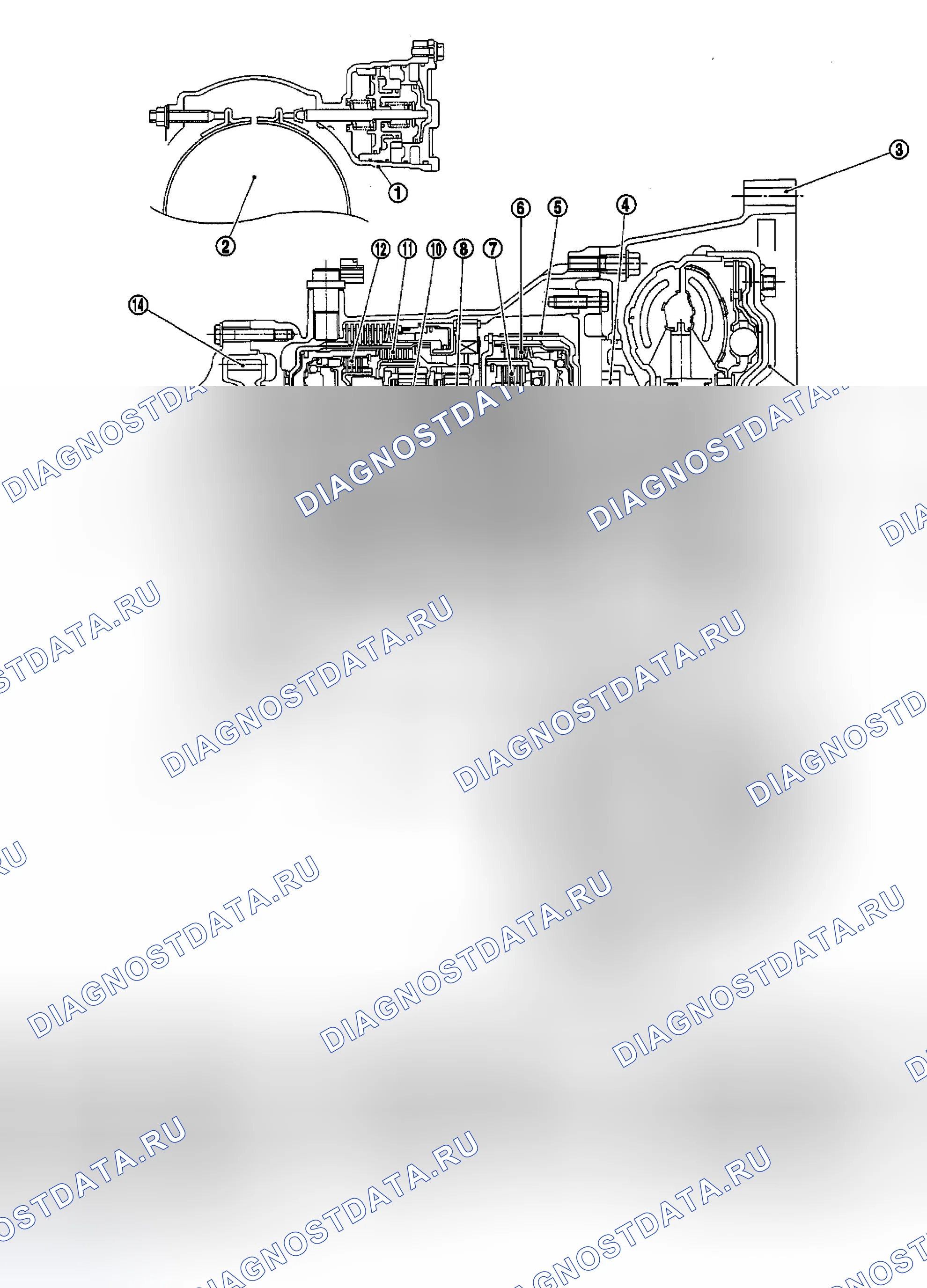 Рис. 7: Поперечное сечение. Nissan Altima L31