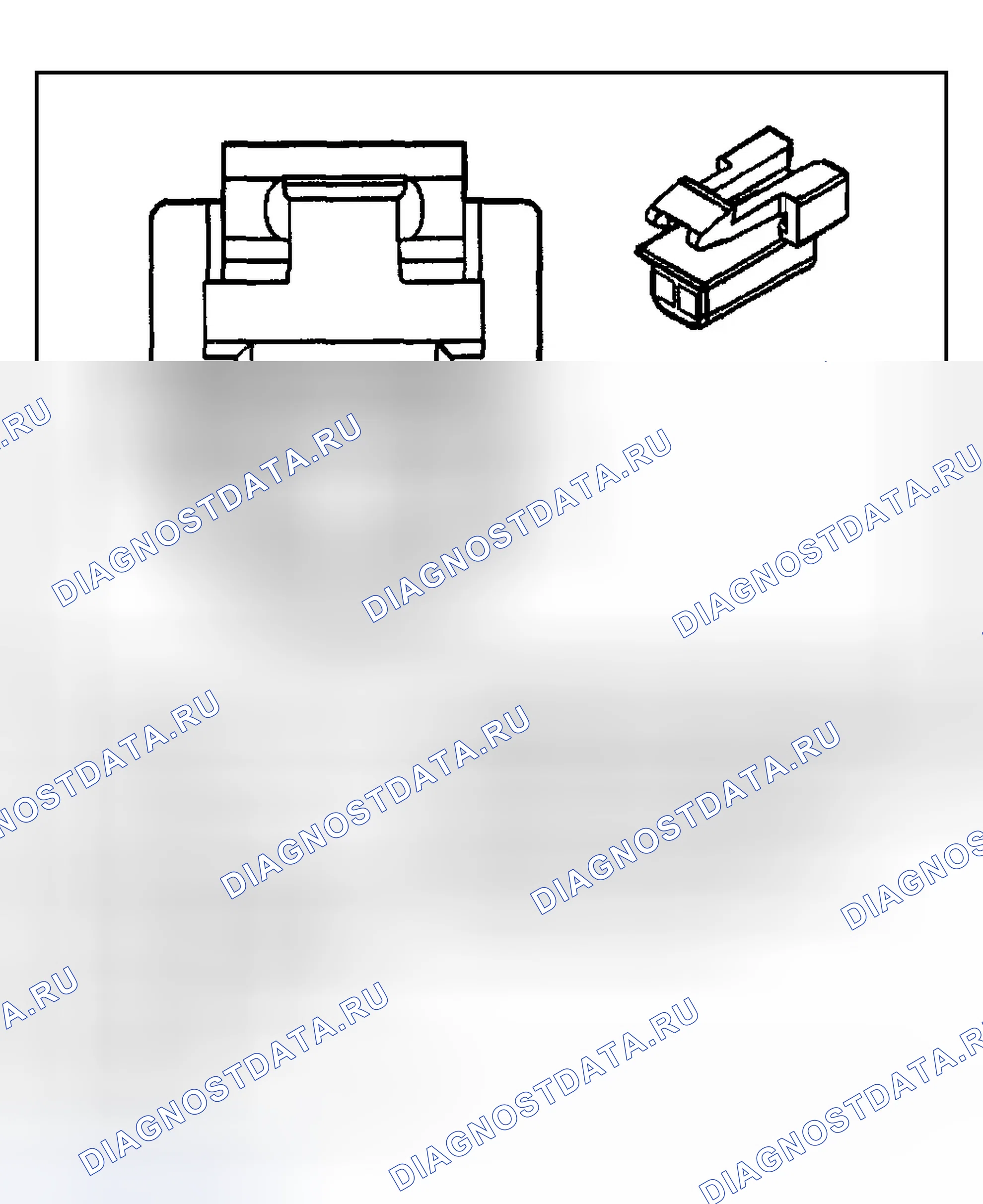 Рис. 360: Лампа Footwell Courtesy - Справа. Cadillac Seville V