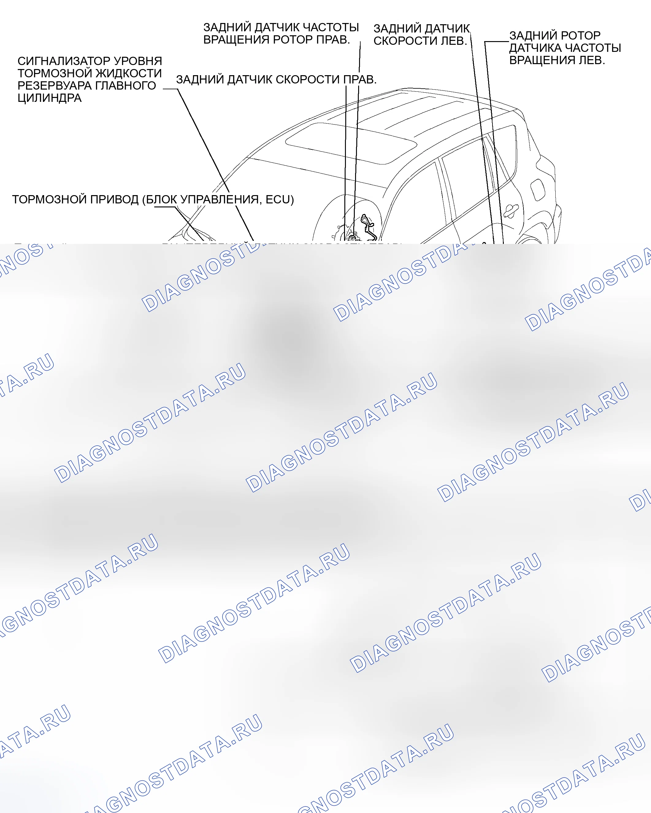 Рис. 171: РАСПОЛОЖЕНИЕ ДЕТАЛЕЙ. Toyota RAV4 III