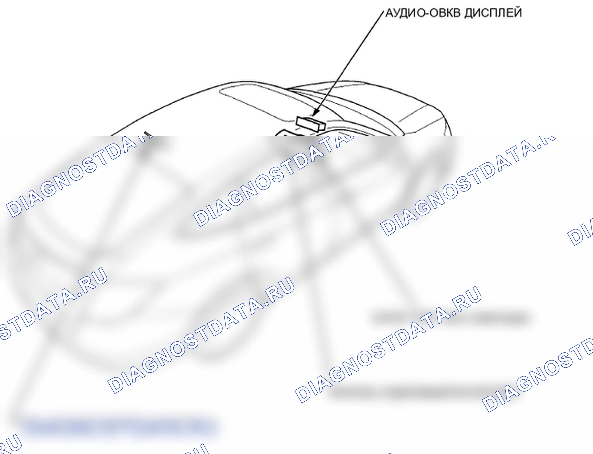 Рис. 195: Указатель расположения компонентов. Honda Crosstour I