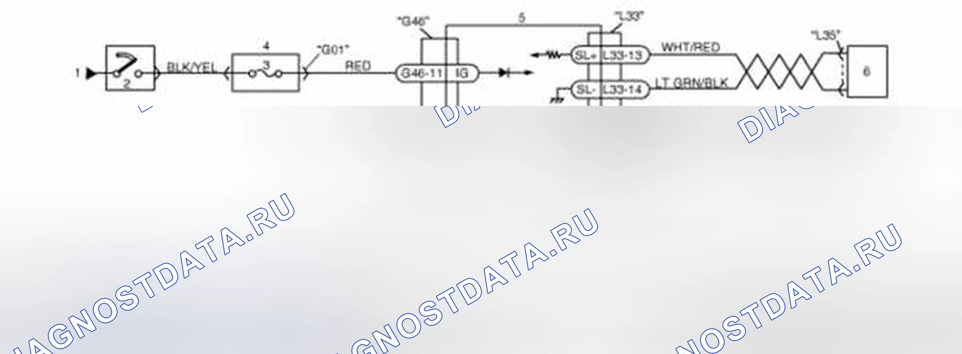 Рис. 198: электросхема. Suzuki Grand Vitara II рестайлинг 2
