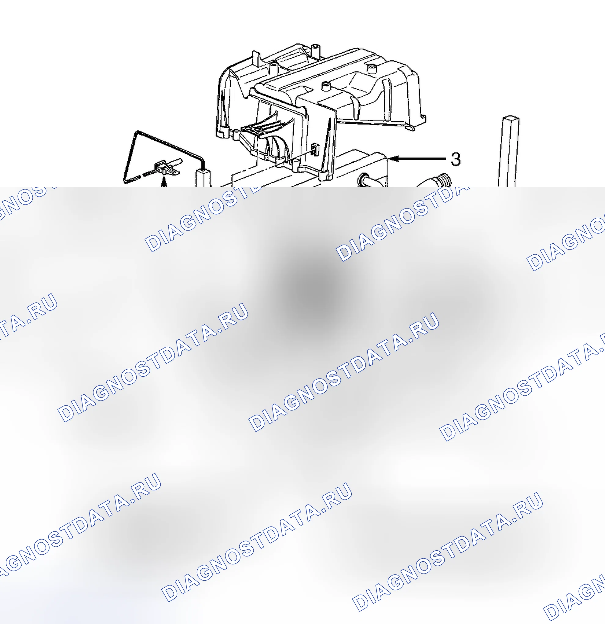 Рис. 2: Установка. Subaru Legacy BD/BG/BK