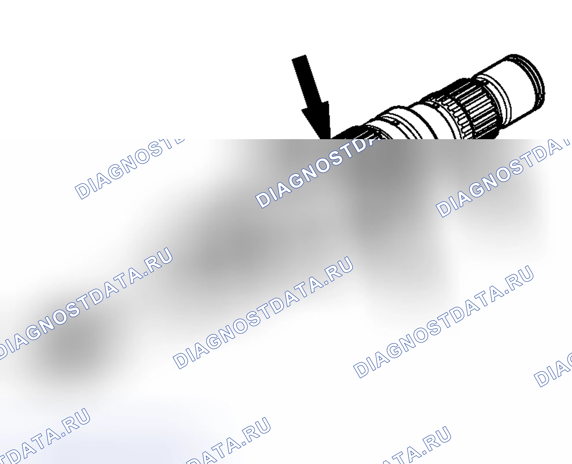 Рис. 43: ВХОДНОЙ ВАЛ. Mitsubishi Outlander I