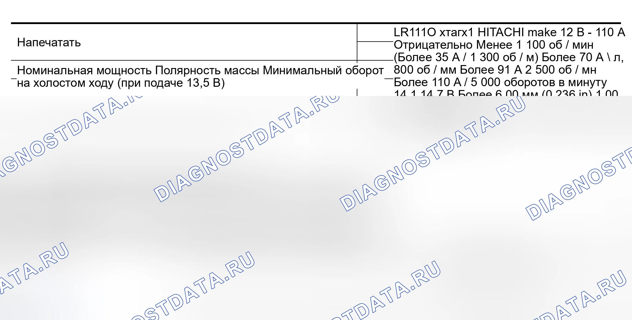 Рис. 49: Генератор переменного тока. Nissan Murano Z50