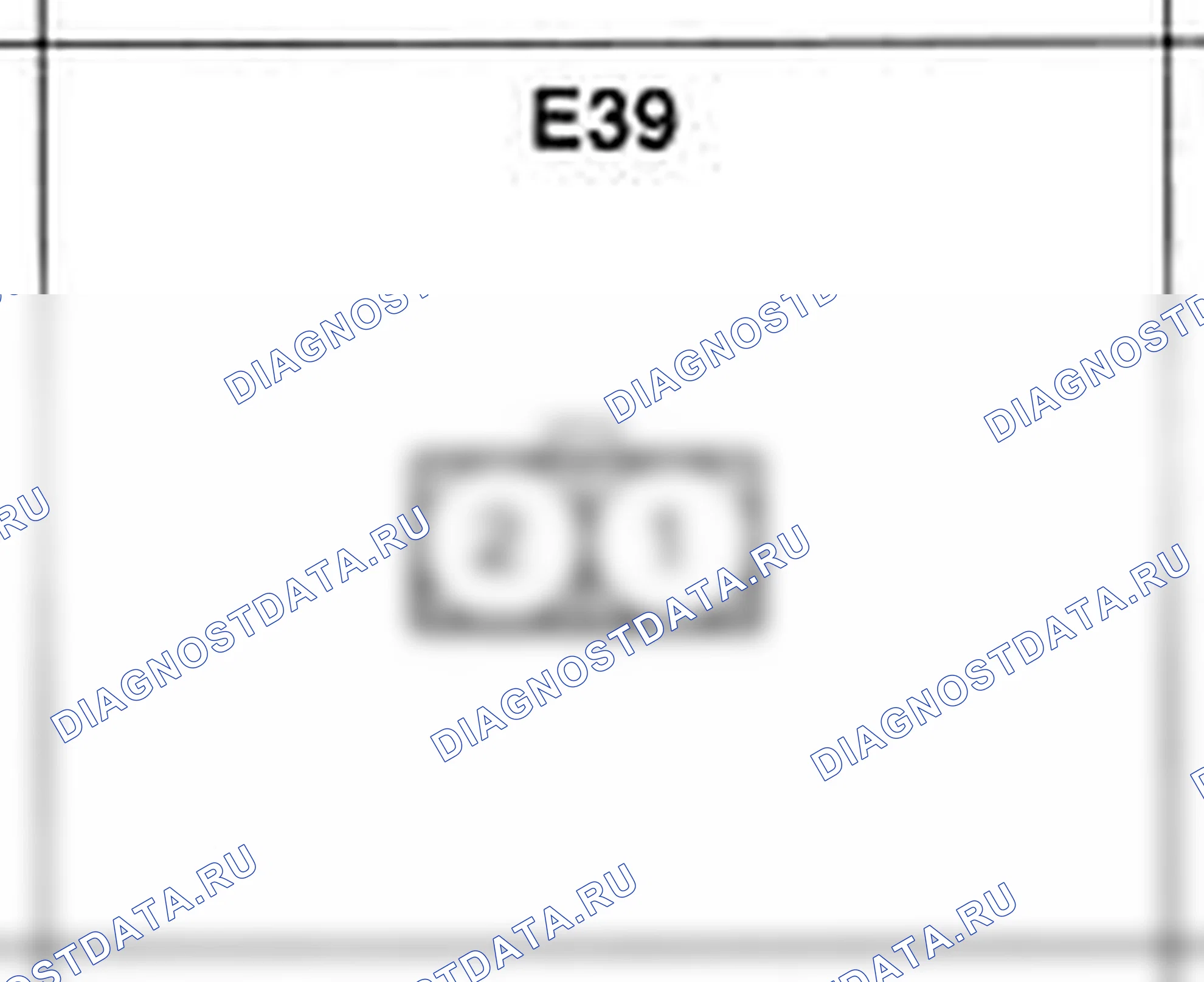 Распиновка разъёма E39 — жгута двигателя. Hyundai Accent LC