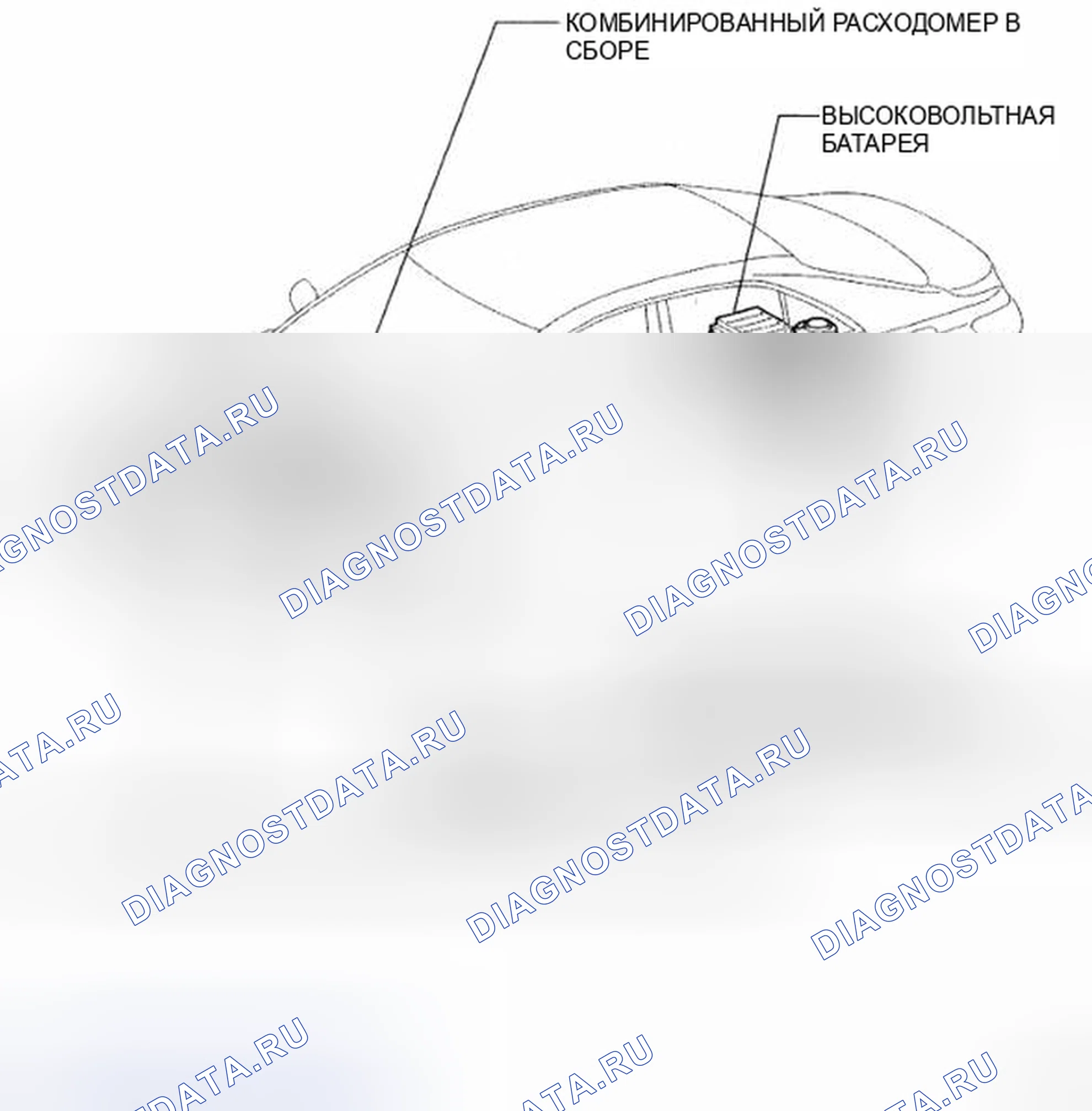 Рис. 117: РАСПОЛОЖЕНИЕ ДЕТАЛЕЙ. Toyota Camry XV40