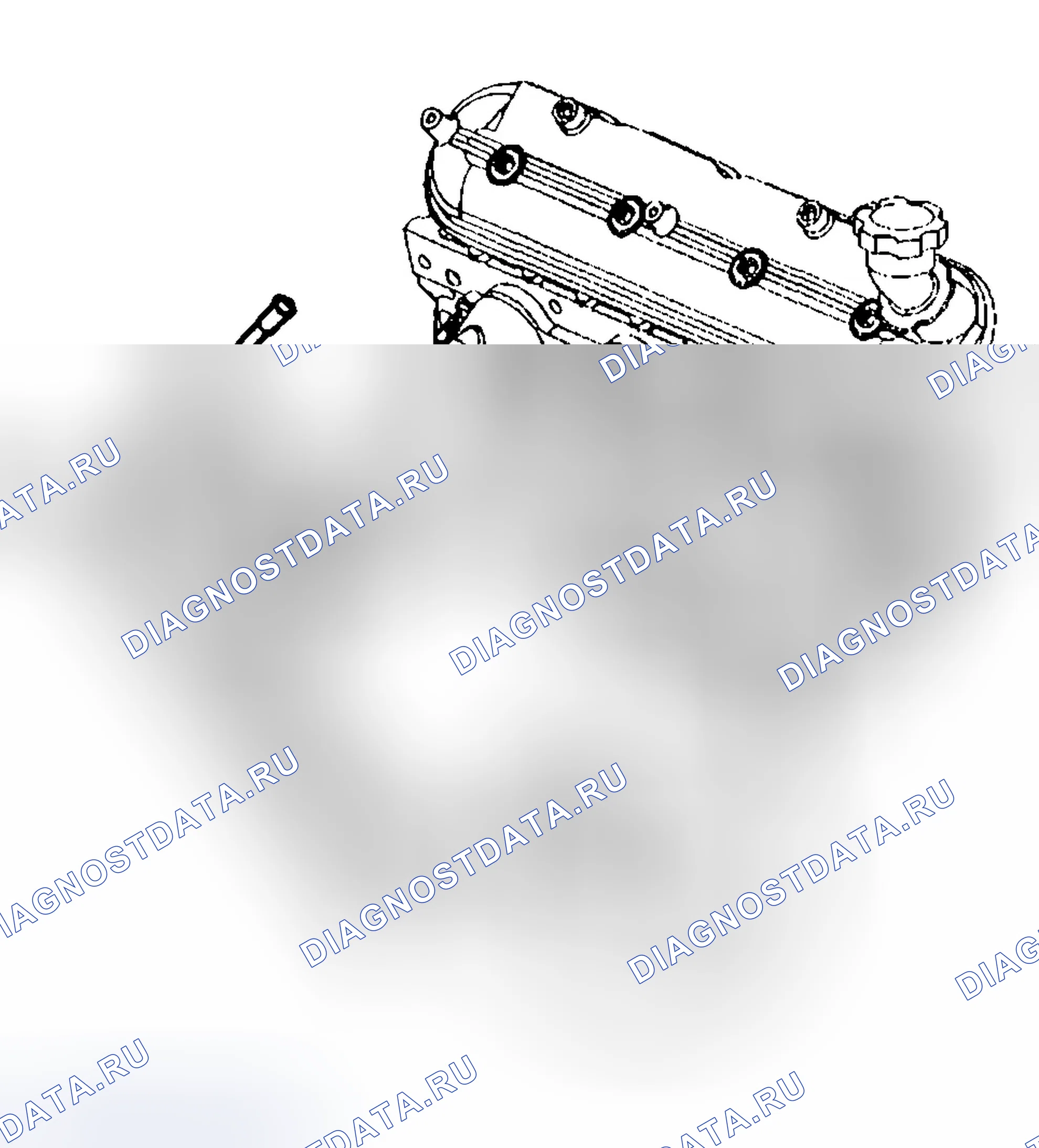 Рис. 649: Индикатор уровня масла и установка трубки. Chevrolet Suburban K2500 GMT800