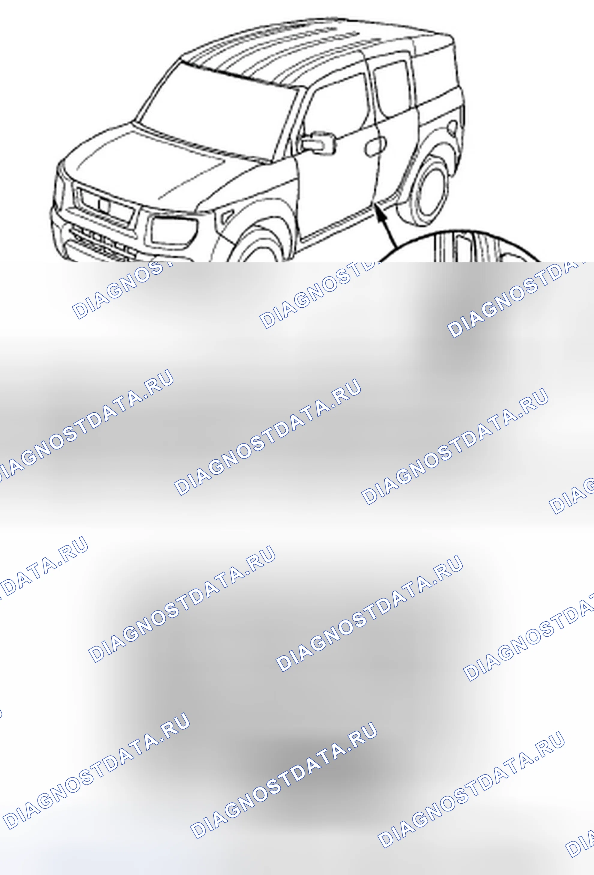 Рис. 10. Honda Element YH2 рестайлинг 2