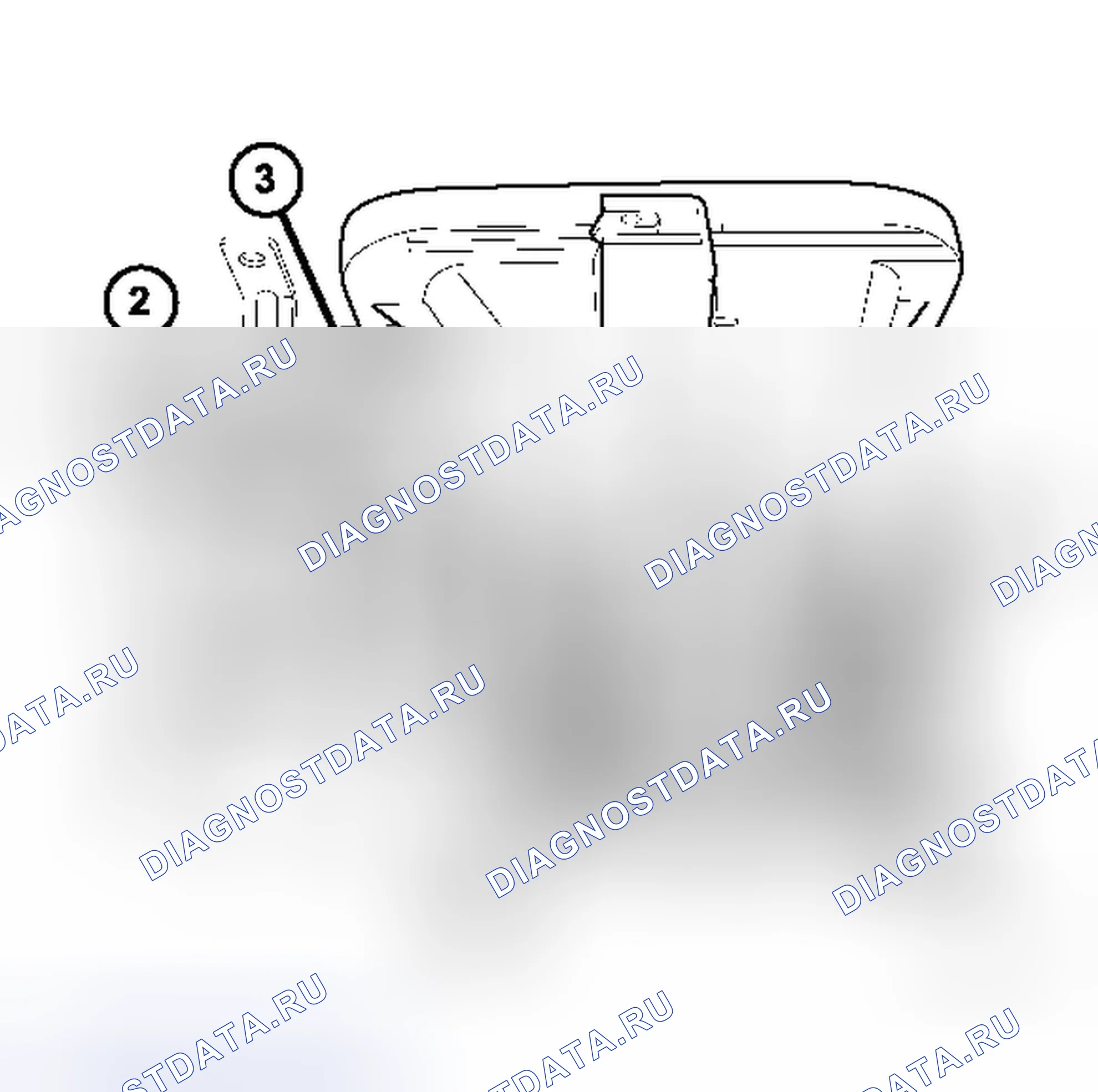 Рис. 73: КОРПУС - ОВКВ СПЕРЕДИ. Dodge Durango II рестайлинг