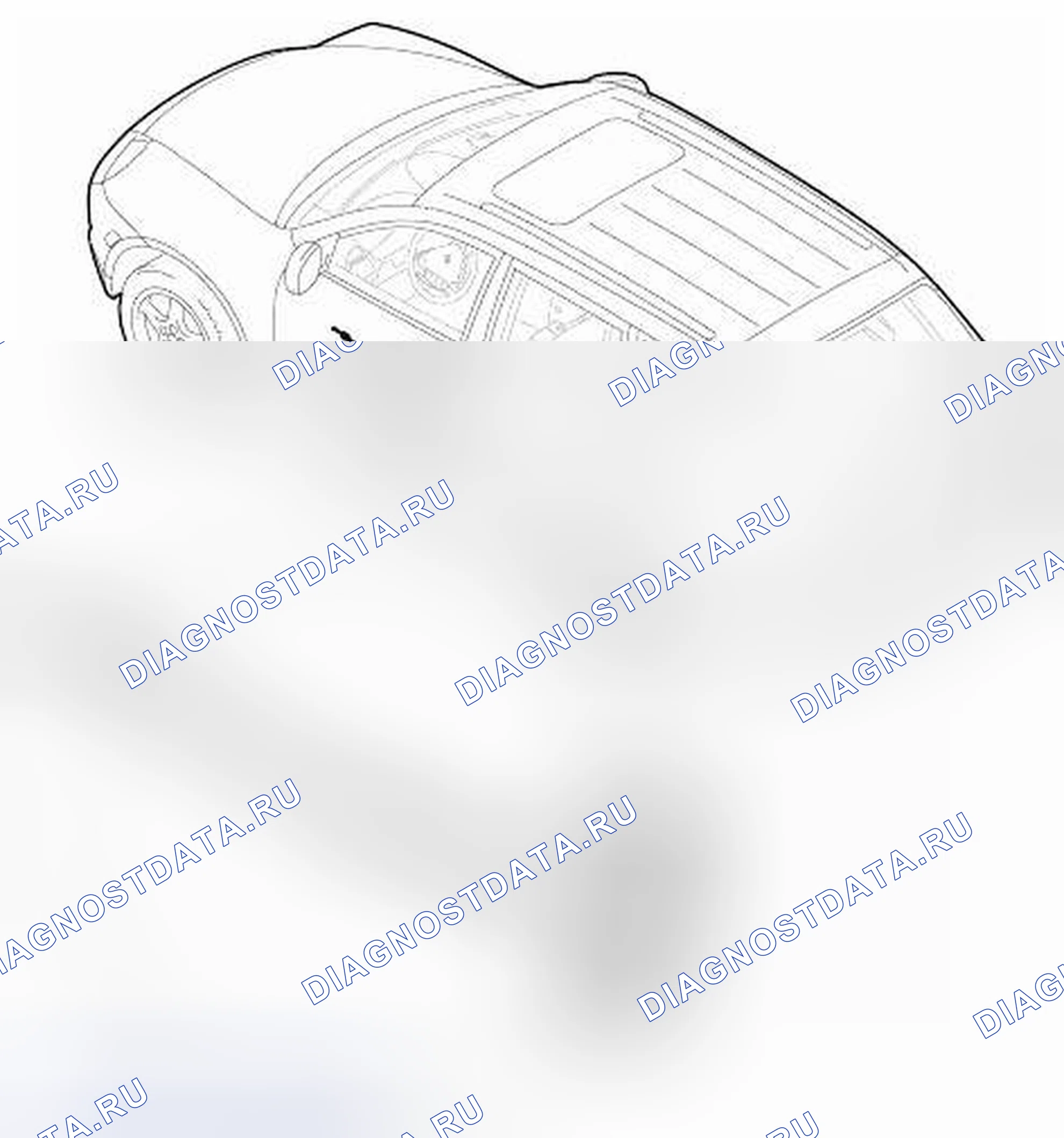 Рис. 174: Установка внутренней двери для дверного замка. Porsche Cayenne GTS 957 рестайлинг