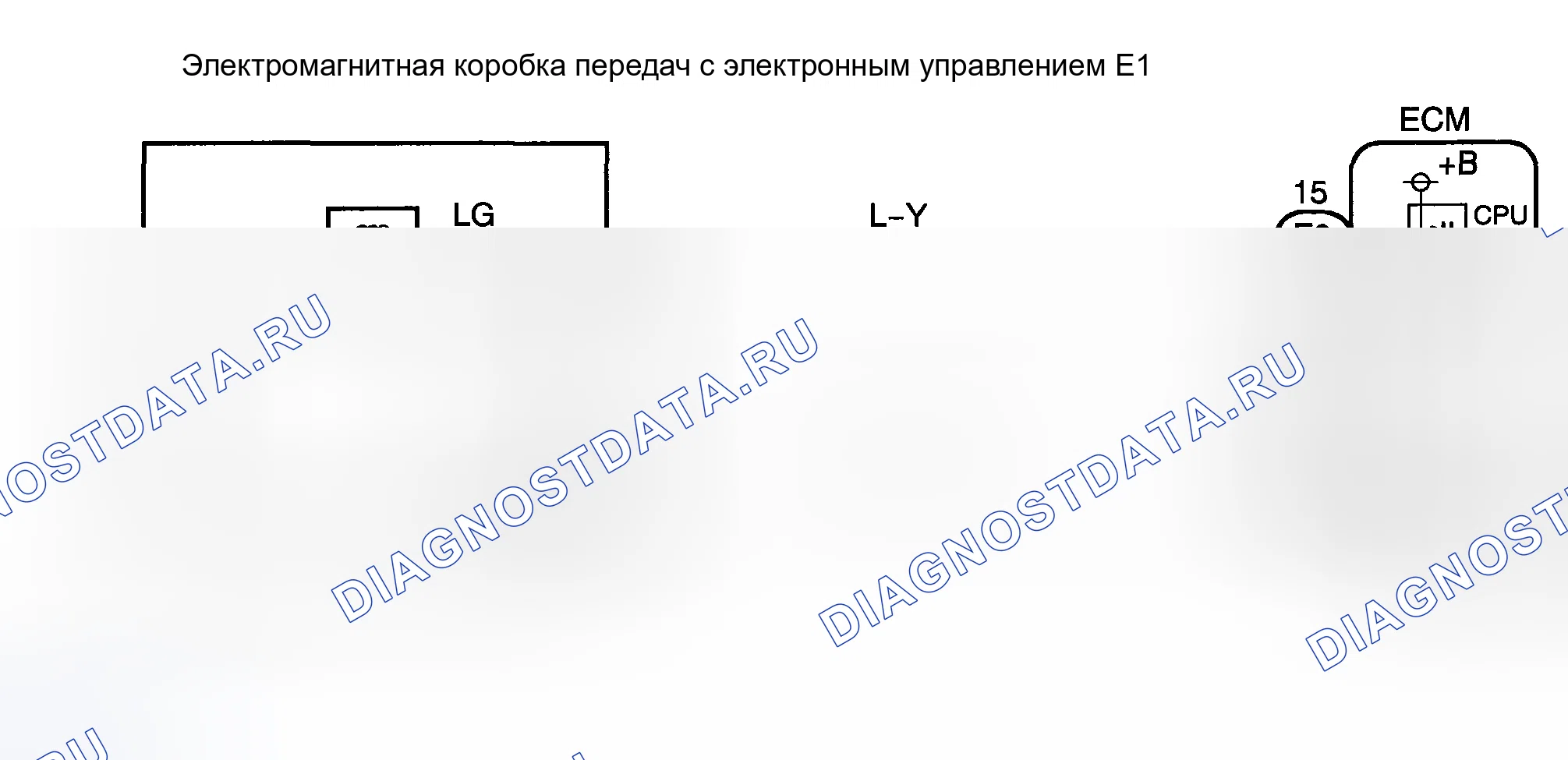 Рис. 414: электросхема. Toyota Highlander I рестайлинг