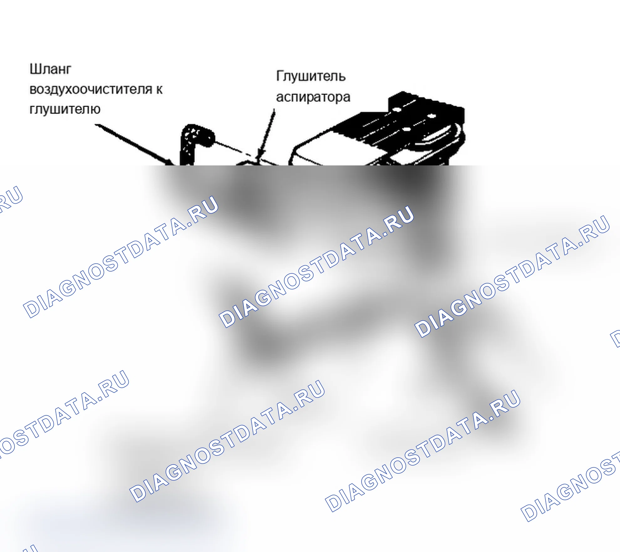 Рис. 6: СИСТЕМА АСПИРАТОРА ВОЗДУХА. Dodge Dynasty I