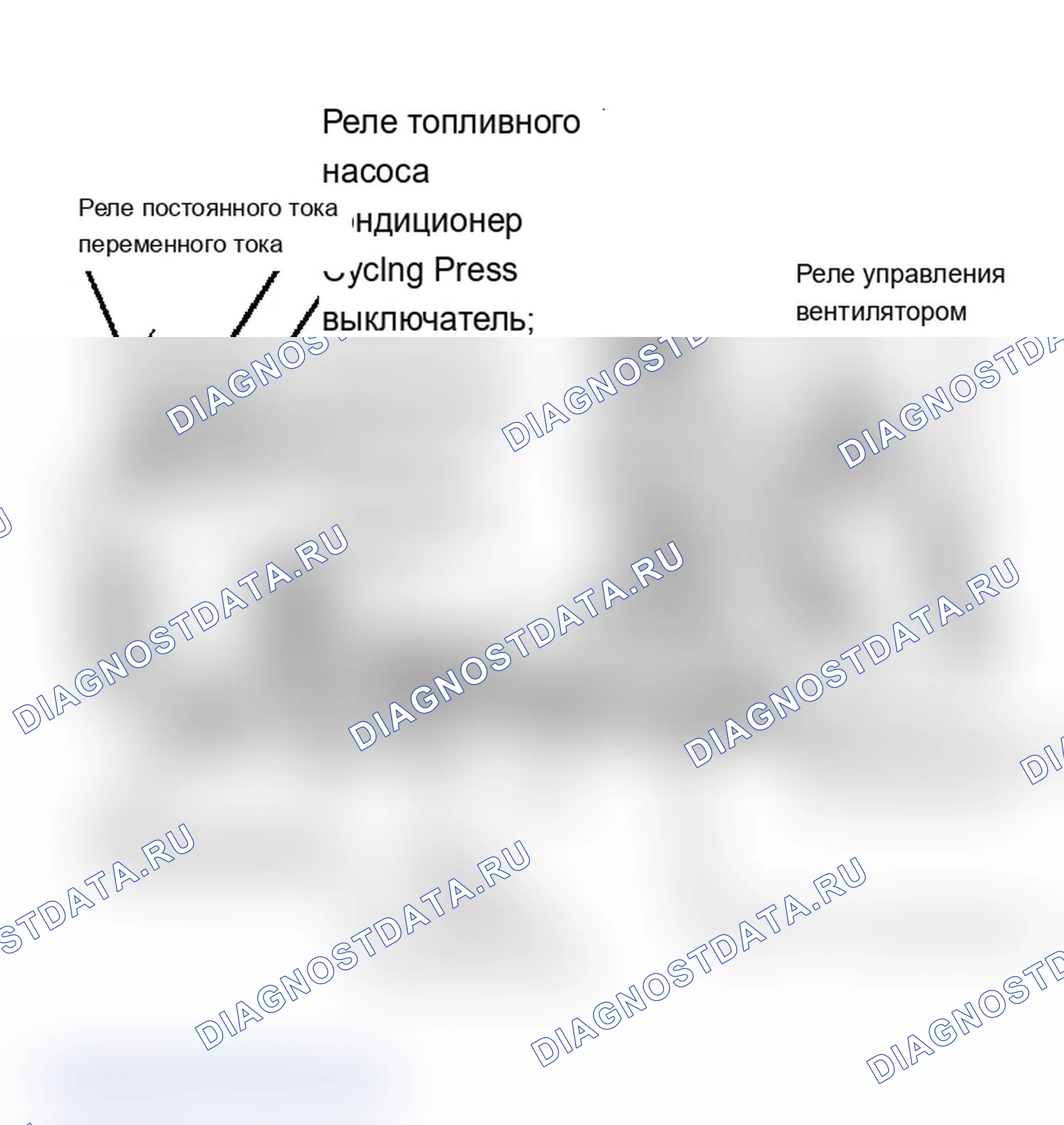Рис. 3: Расположение компонентов электронный впрыск топлива для двигателя 1.8L. Pontiac Sunbird II