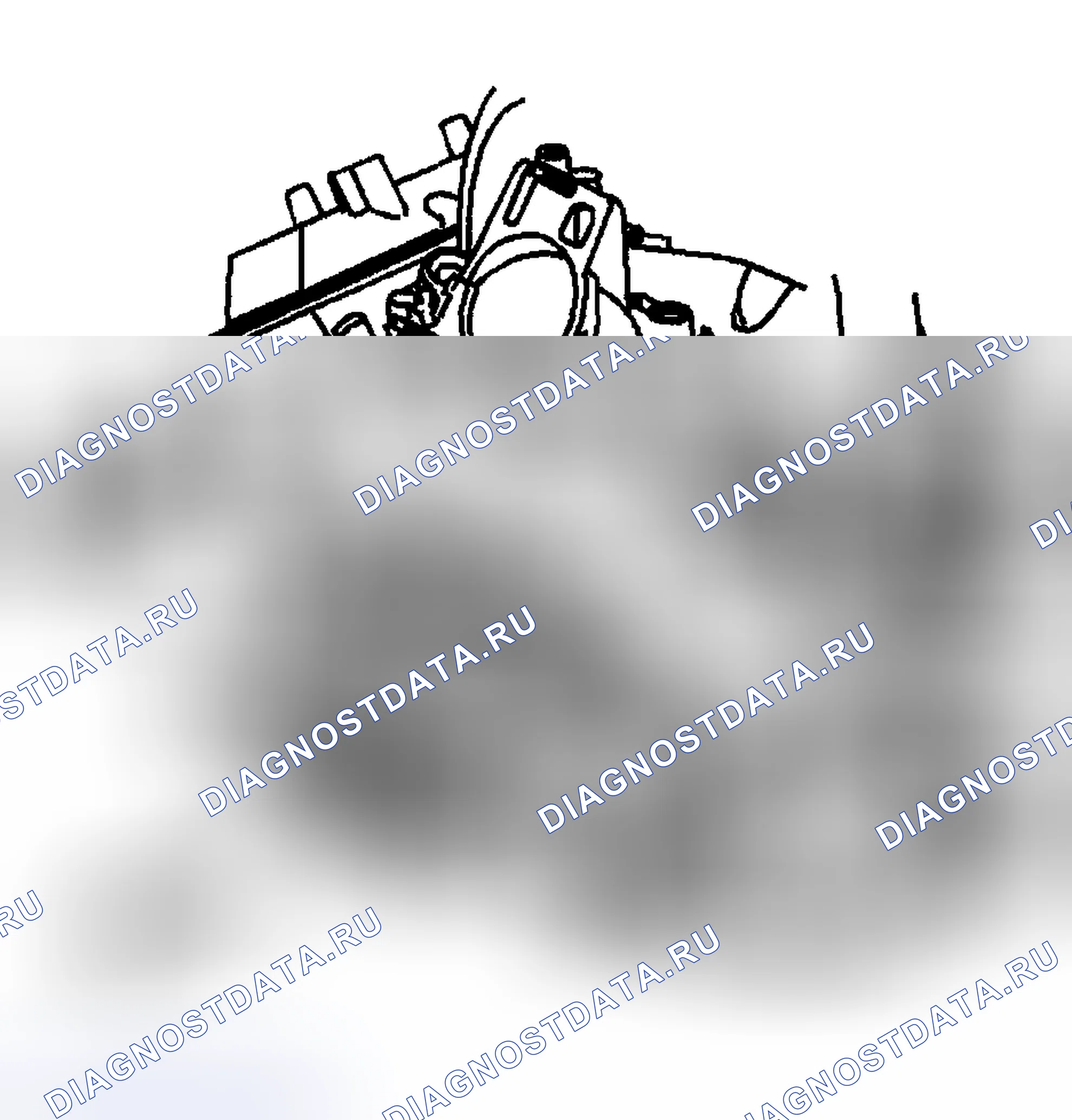 Рис. 994: Монтаж подводного переводника (C / K). GMC Cab & Chassis Sierra 3500 GMT800 early