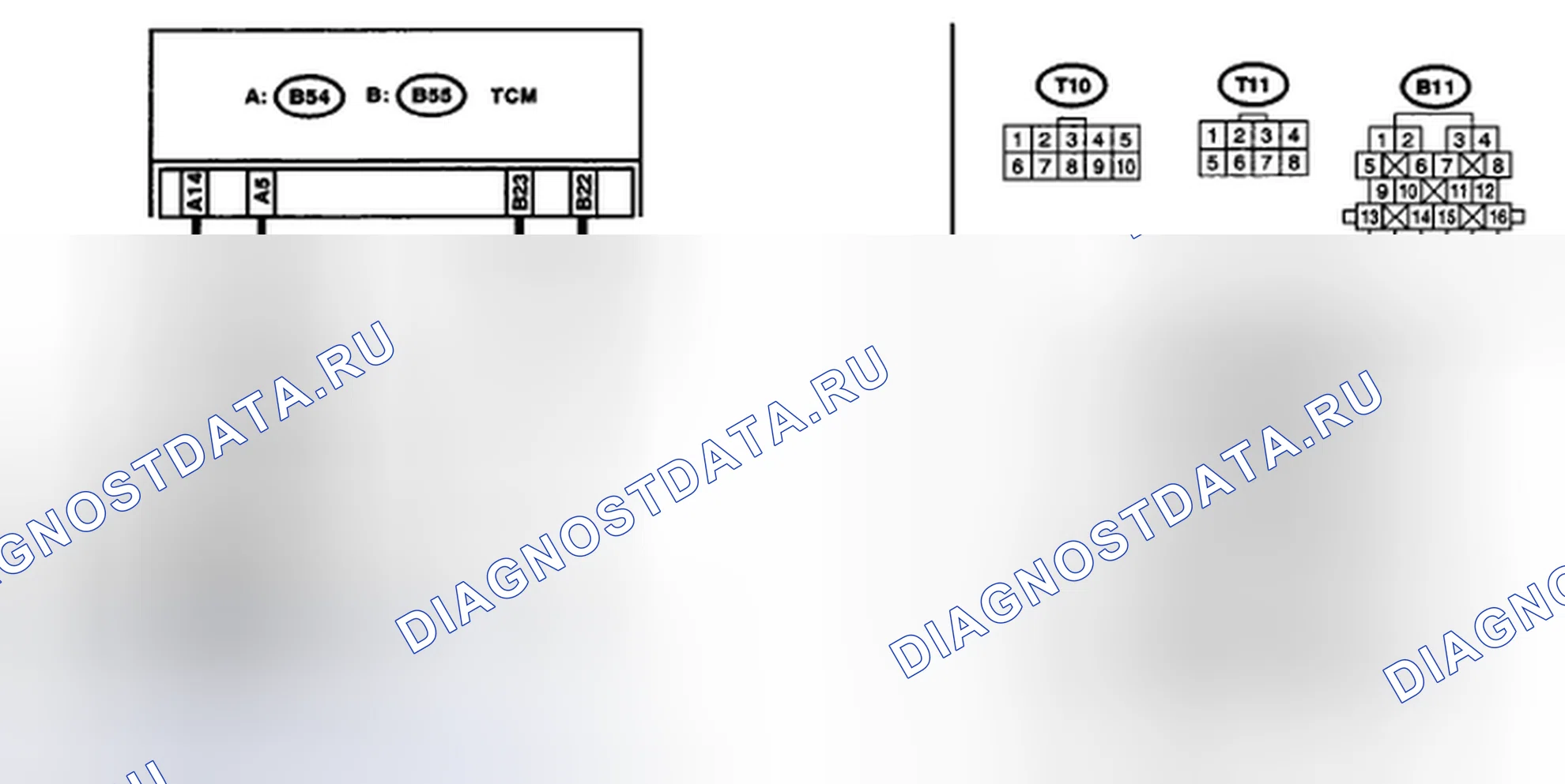 Рис. 714: электросхема. Subaru Outback BP рестайлинг