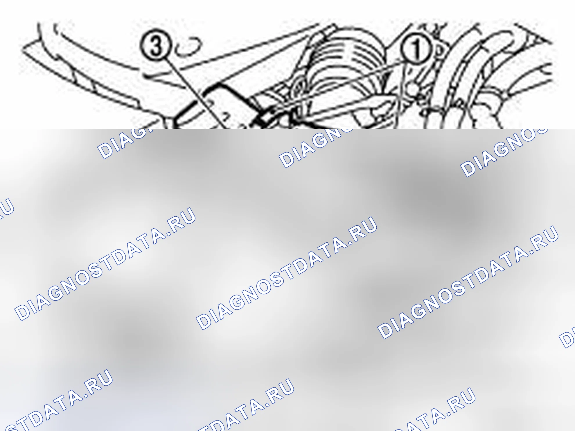 Рис. 2: ДЕМОНТАЖ. Infiniti G35 IV