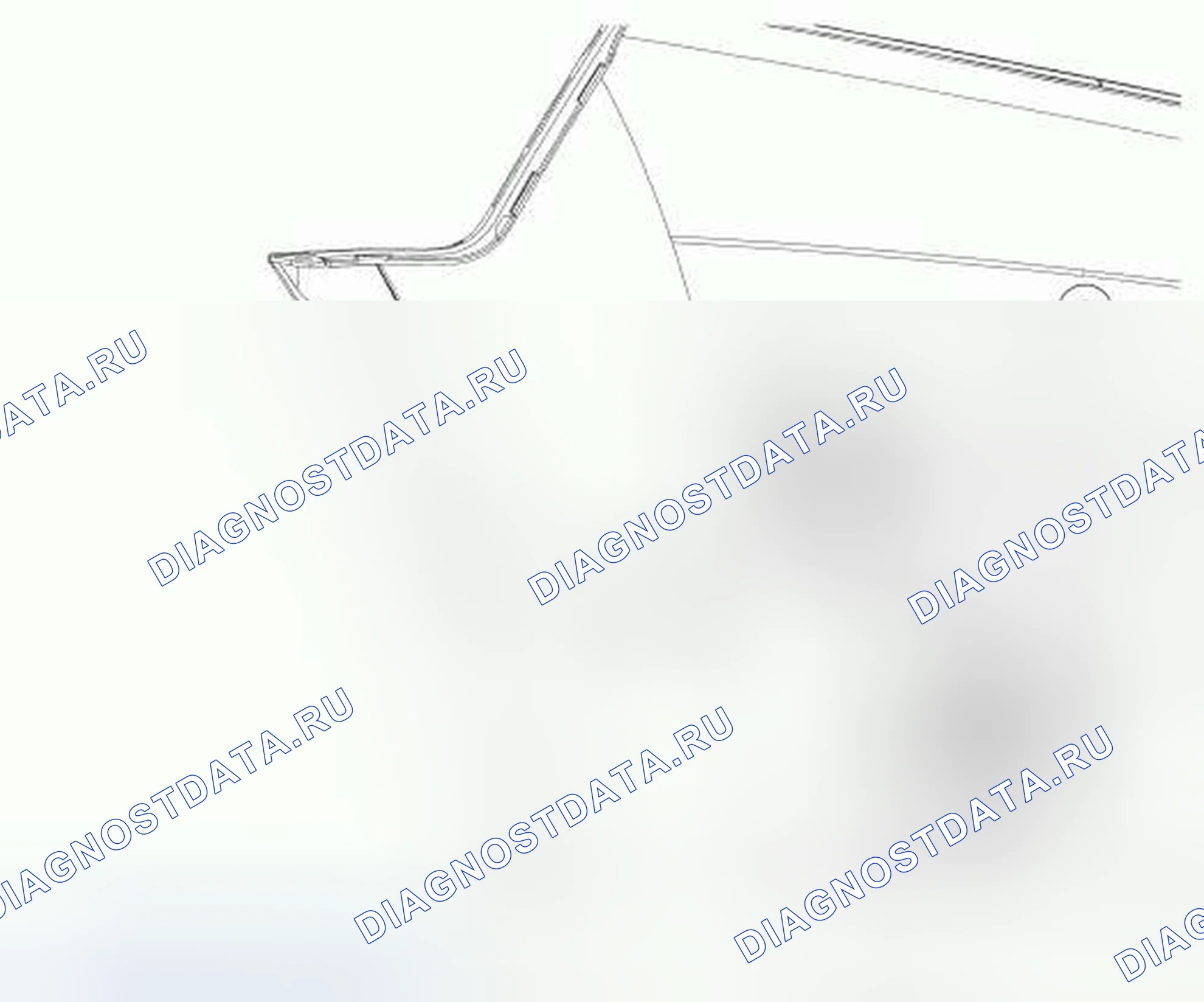 Рис. 13: Активный датчик помощи при парковке. Hyundai ix55 I