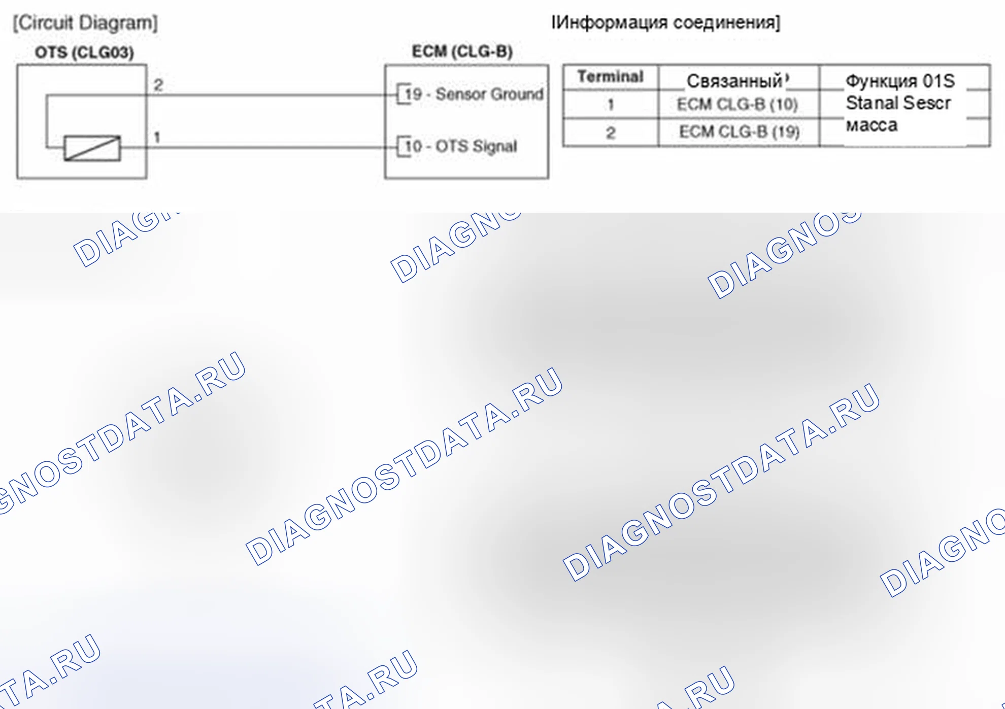 Рис. 192: Принципиальная схема. Hyundai Santa Fe II рестайлинг