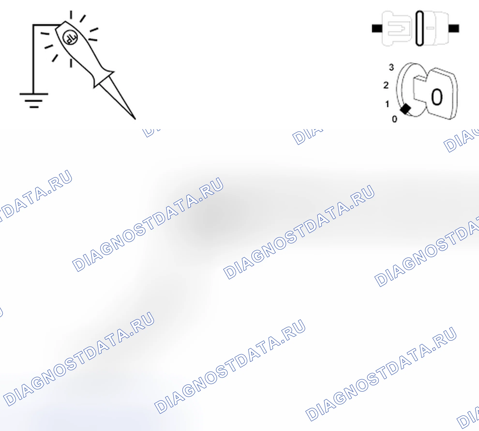 Рис. 20: ДИАГНОСТИЧЕСКИЙ ТЕСТ. Dodge Grand Caravan V