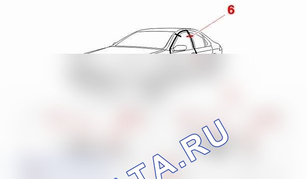Идентификация: зазоры и выравнивание — c4ak05hd. Peugeot 607 I рестайлинг