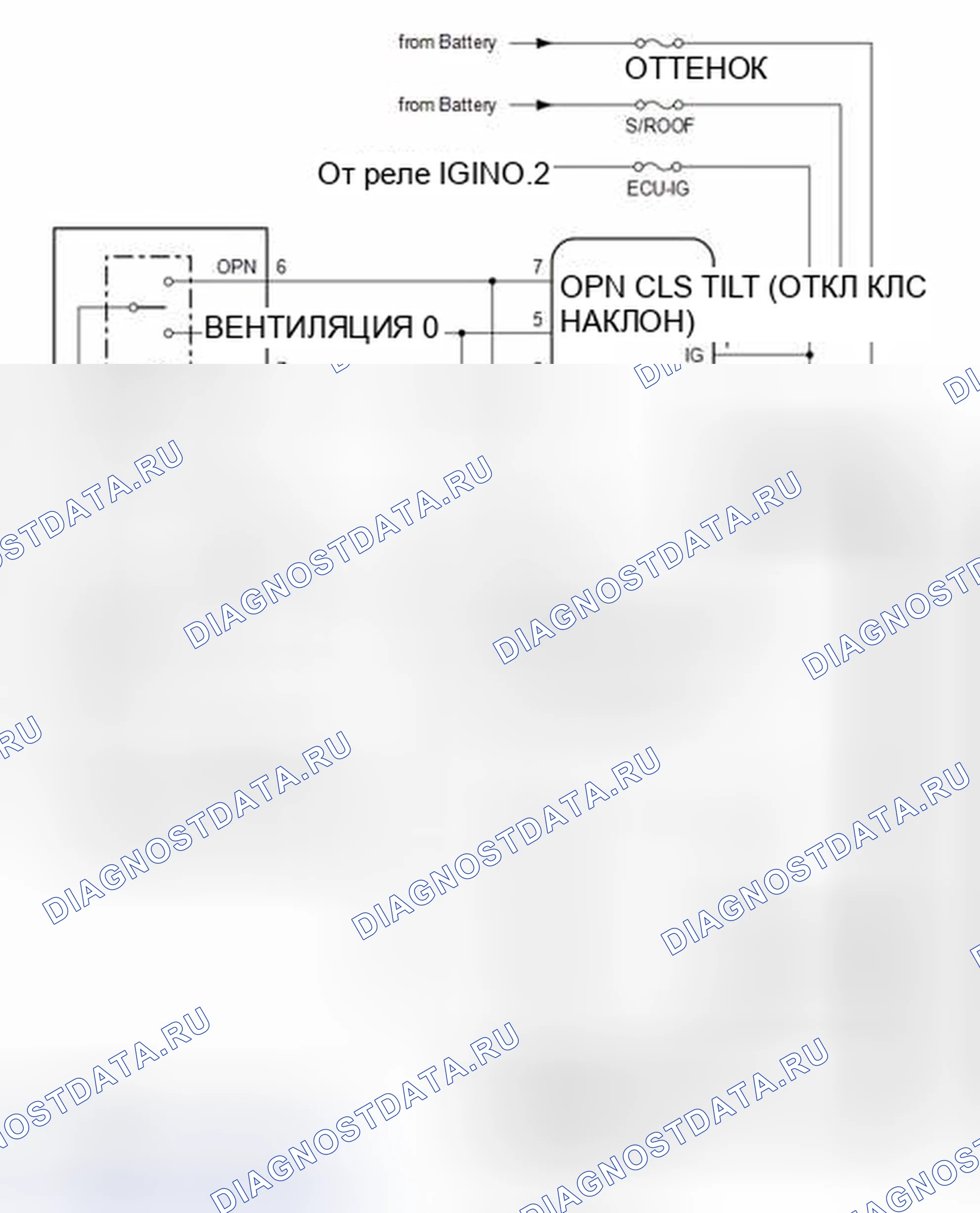 Рис. 7: СХЕМА СИСТЕМЫ [12 / 2013 -]. Toyota Highlander III
