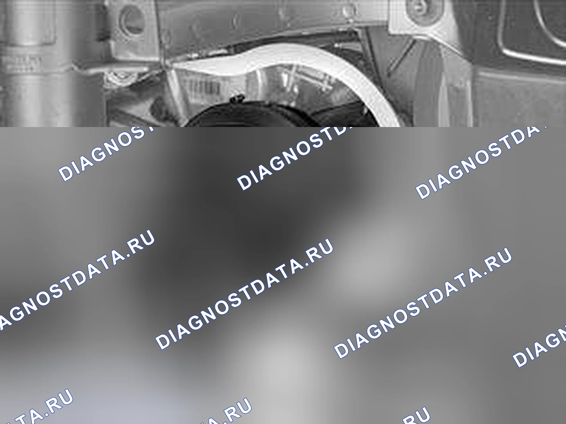 Рис. 207: Установка правого приводного вала. Volvo C70 I
