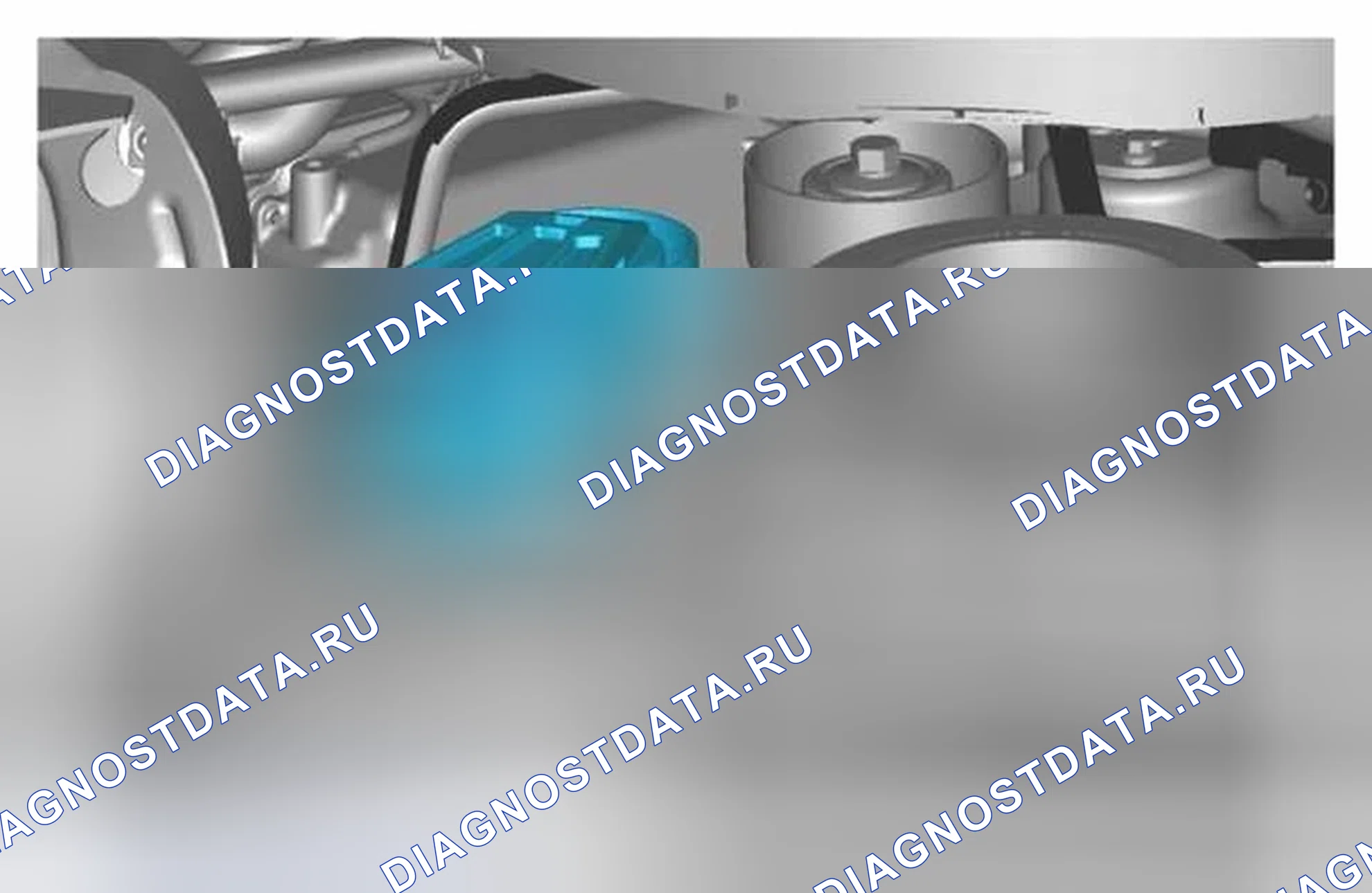 Рис. 5: Демонтаж. Jaguar XKR II