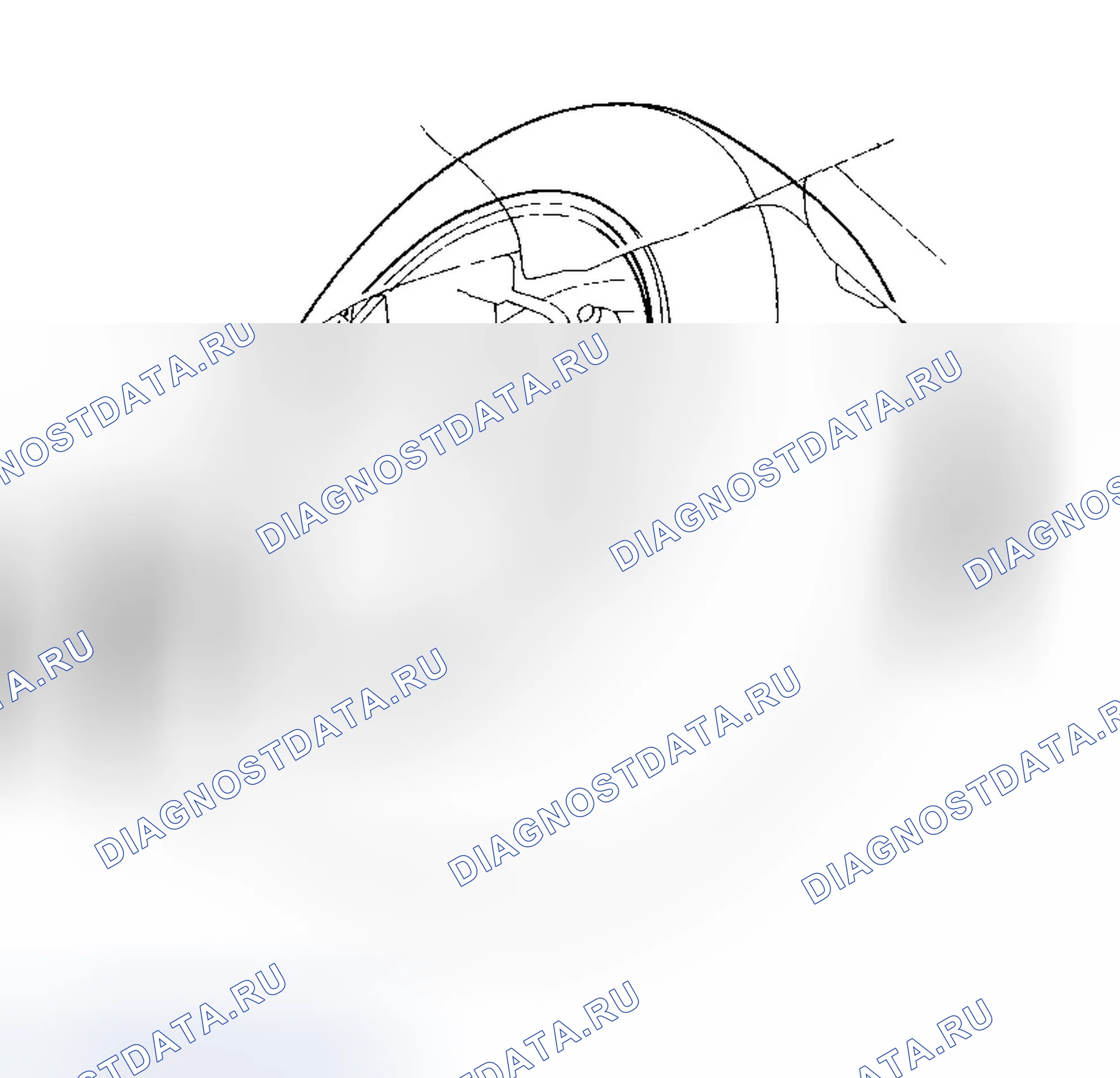 Рис. 12: Проверка биения колеса. Honda Odyssey I