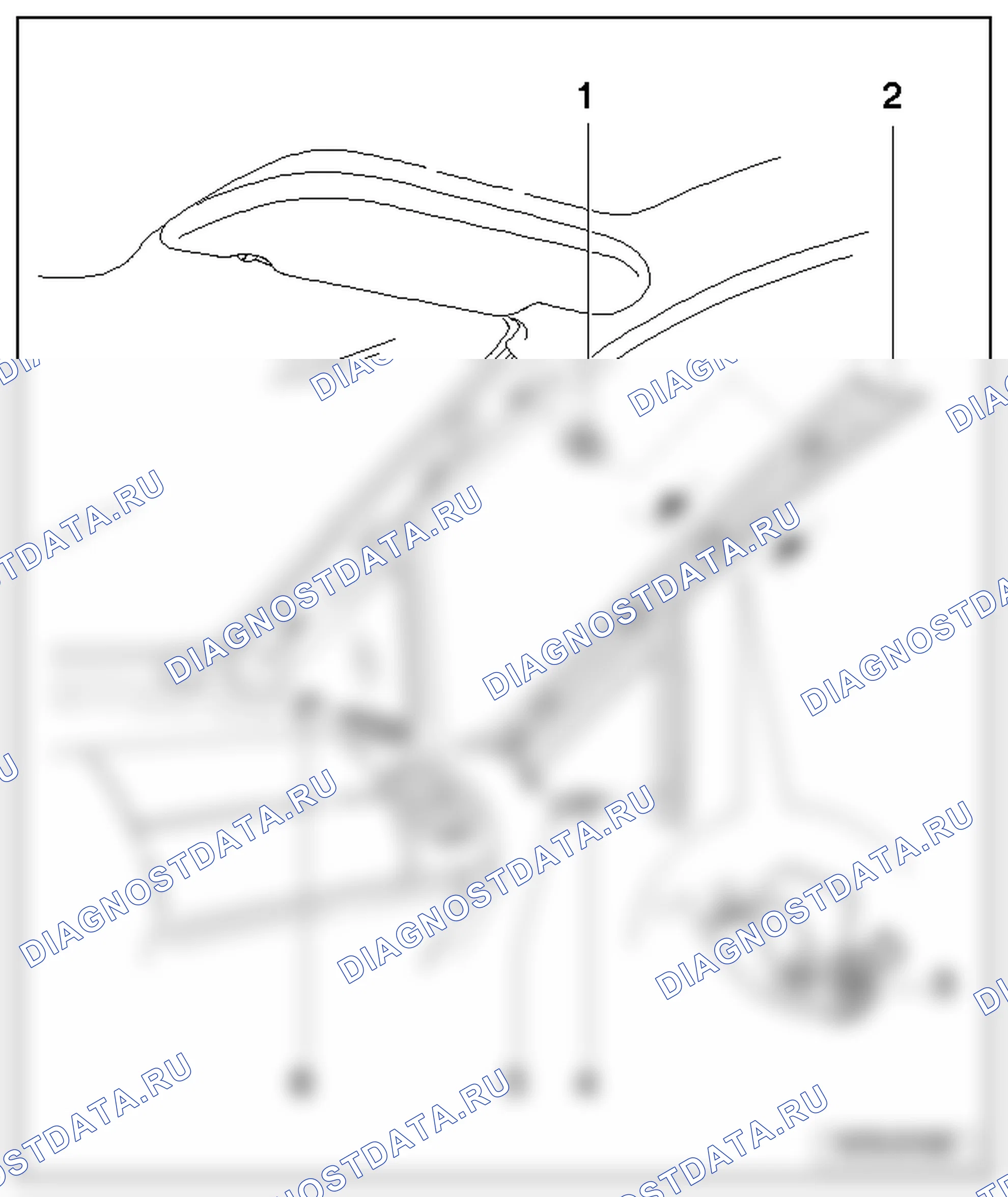 Стойки и боковые накладки (общий ремонт кузова, внутренняя отделка). SEAT Alhambra I