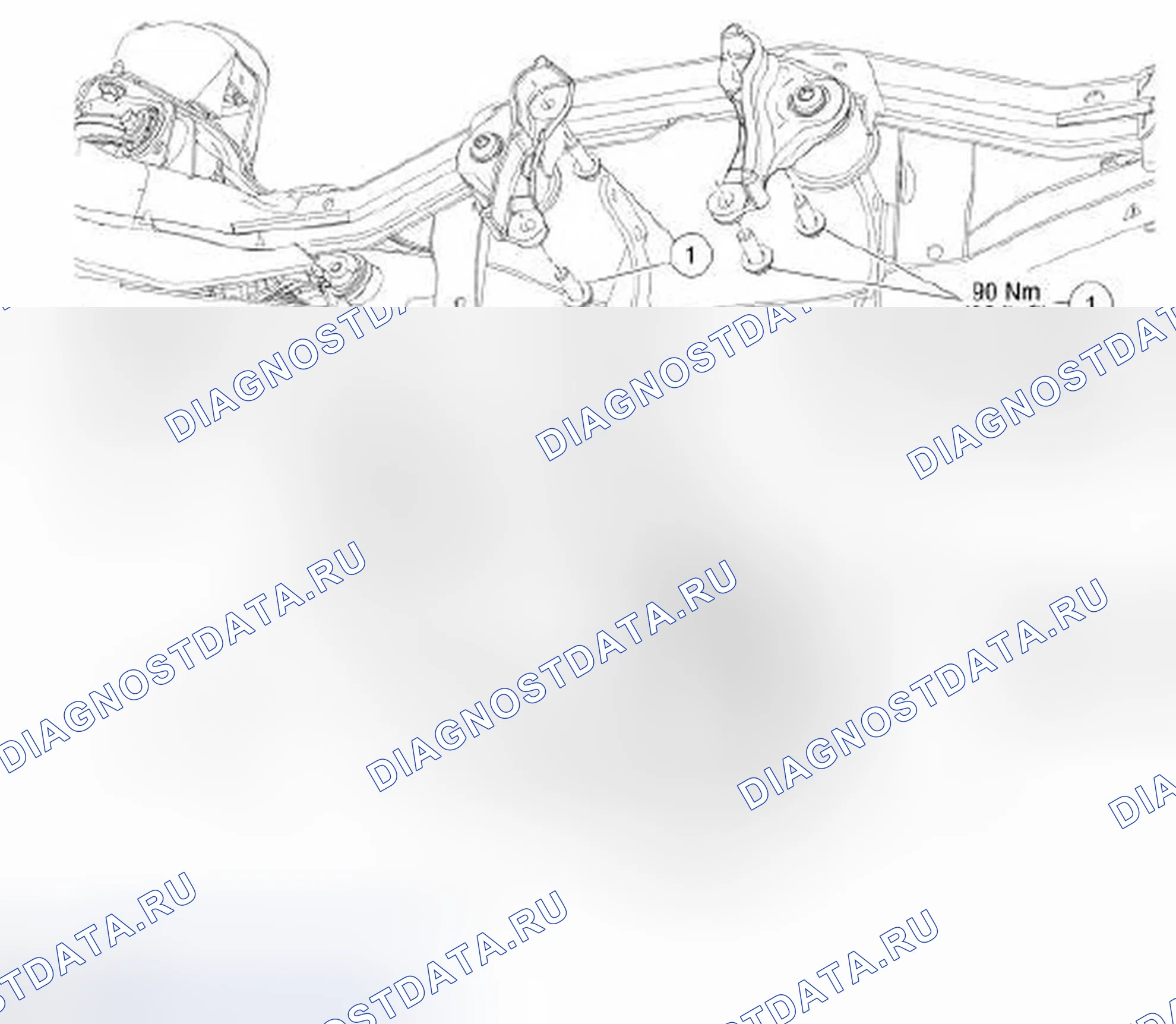 Рис. 1: Разнесенный вид. Ford Explorer V