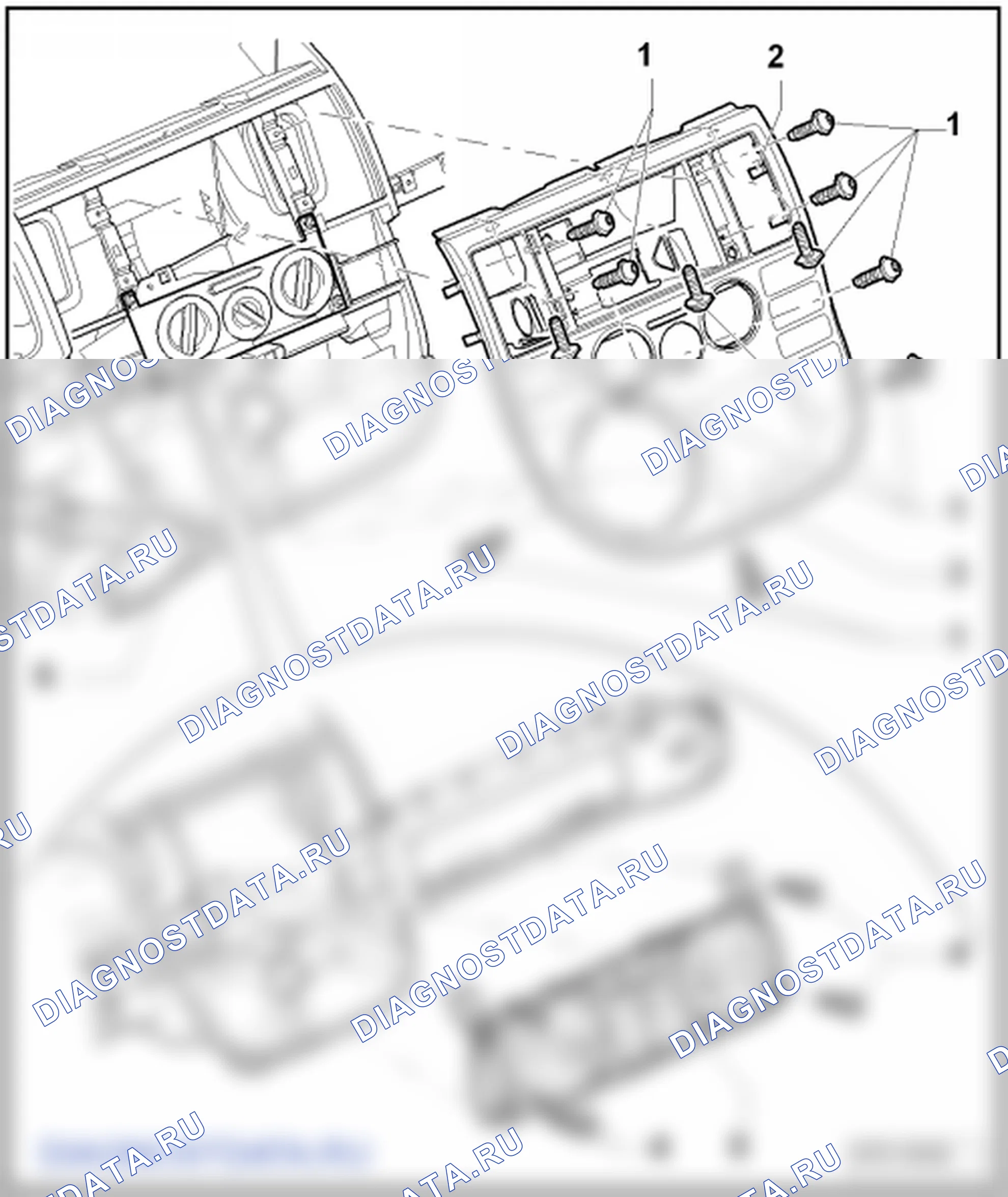Передняя панель. Volkswagen Transporter T5