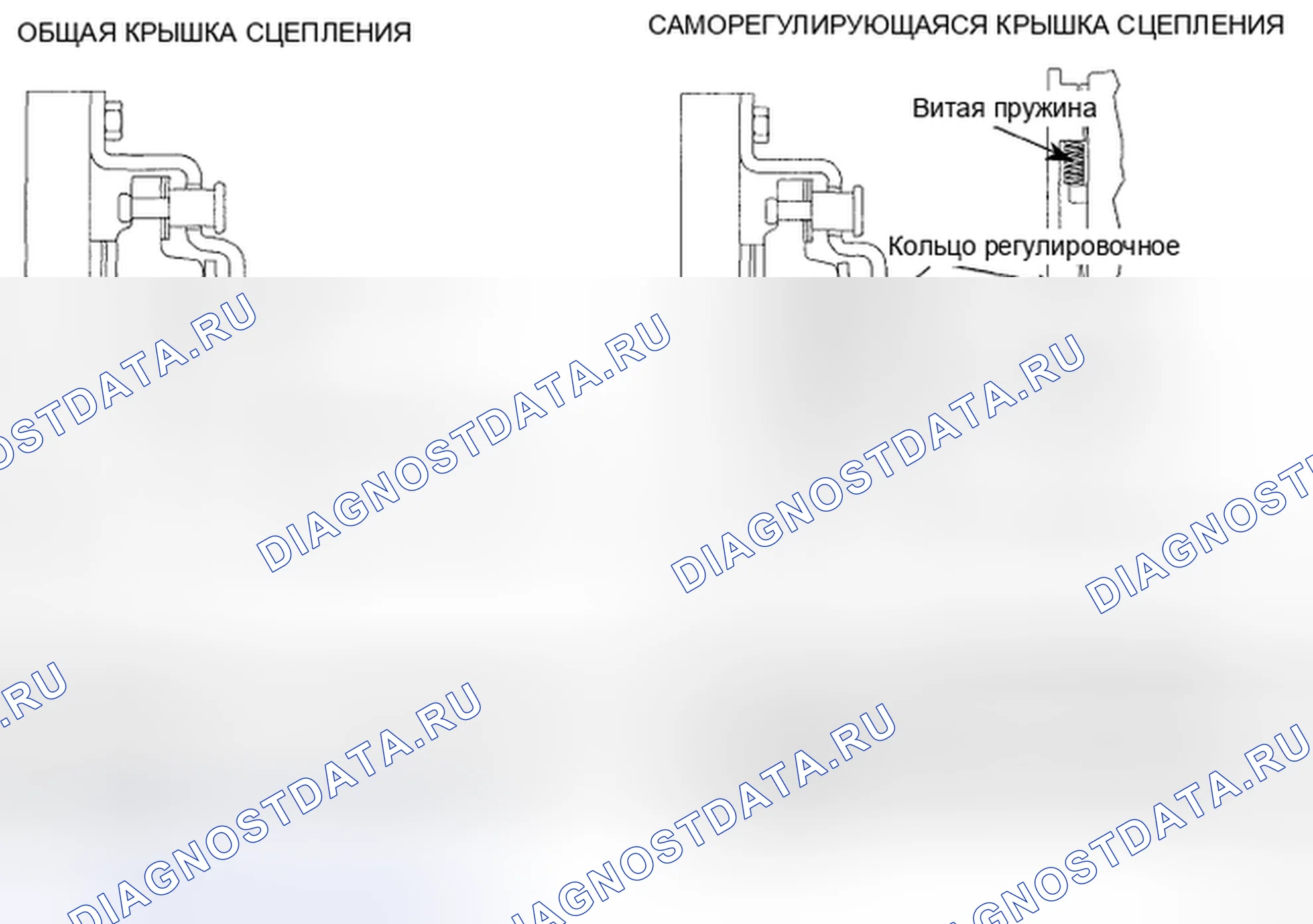 Рис. 6: КРЫШКА САМОРЕГУЛИРУЮЩЕЙСЯ МУФТЫ (S.A.C). Hyundai Santa Fe II