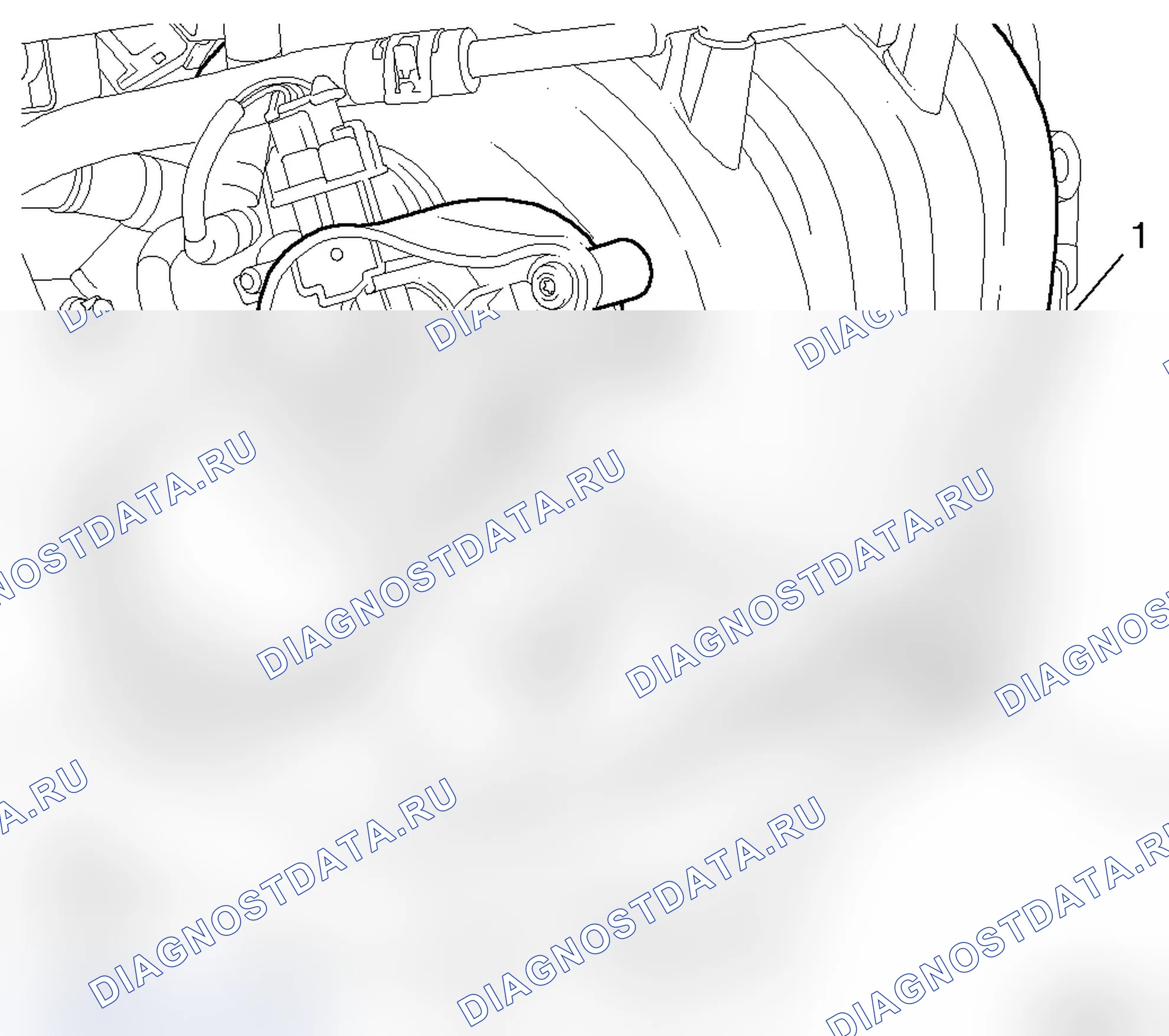 Впускной коллектор - бензиновый двигатель Z 18 XER DOHC-I. Opel Zafira B
