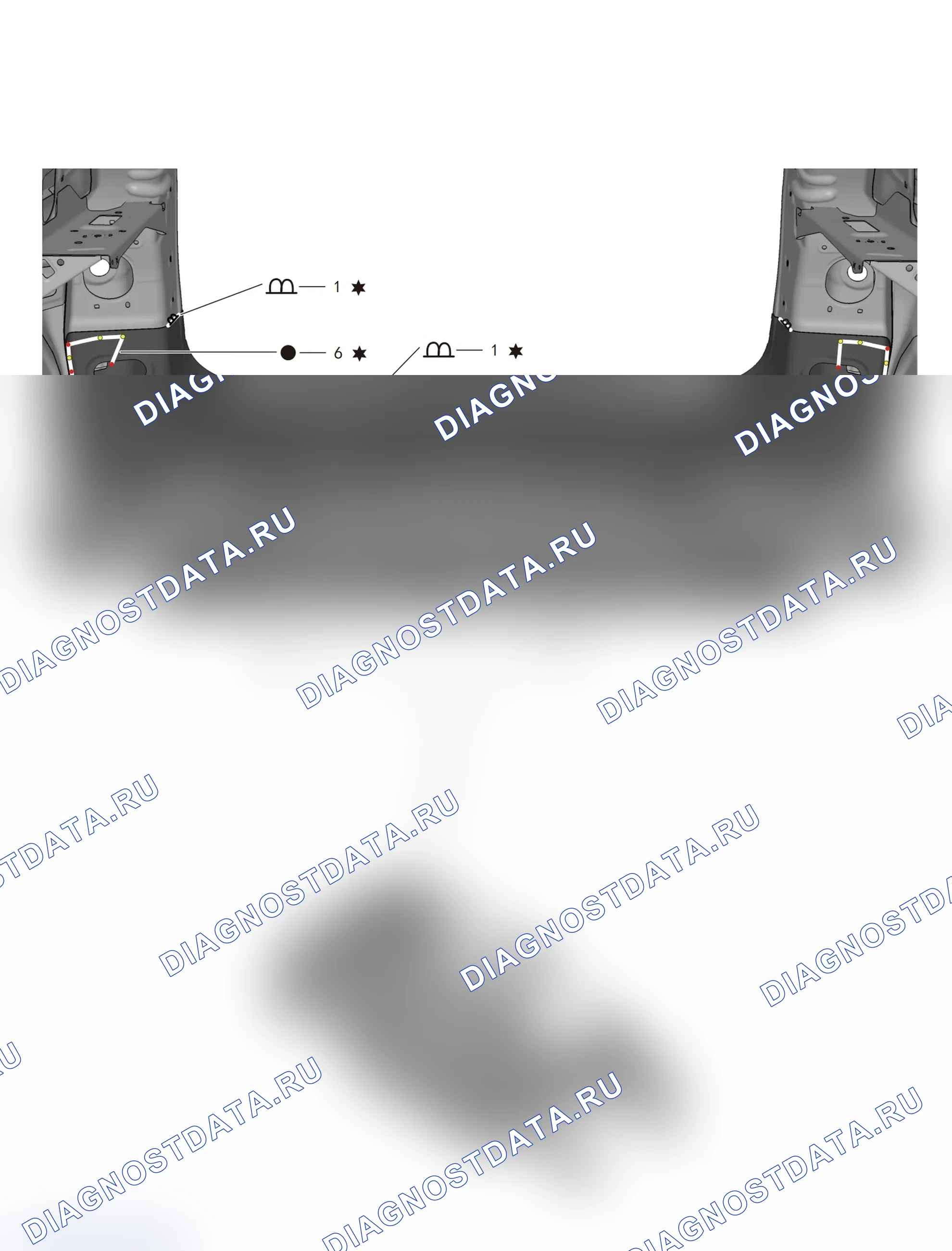 Заднее окружение — Haval H6. Haval H6 III