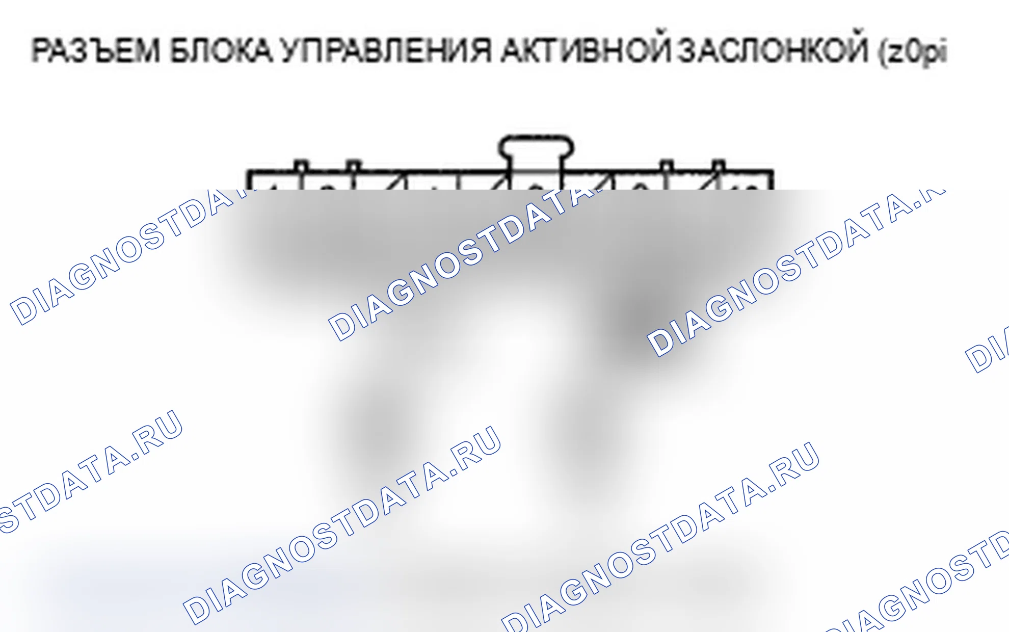 Рис. 43: расшифровка кода ошибки 2-8: Сигнальная цепь датчика хода правой передней подвески Низкое напряжение; расшифровка кода ошибки 2-A: Правая задняя подвеска. Acura MDX II