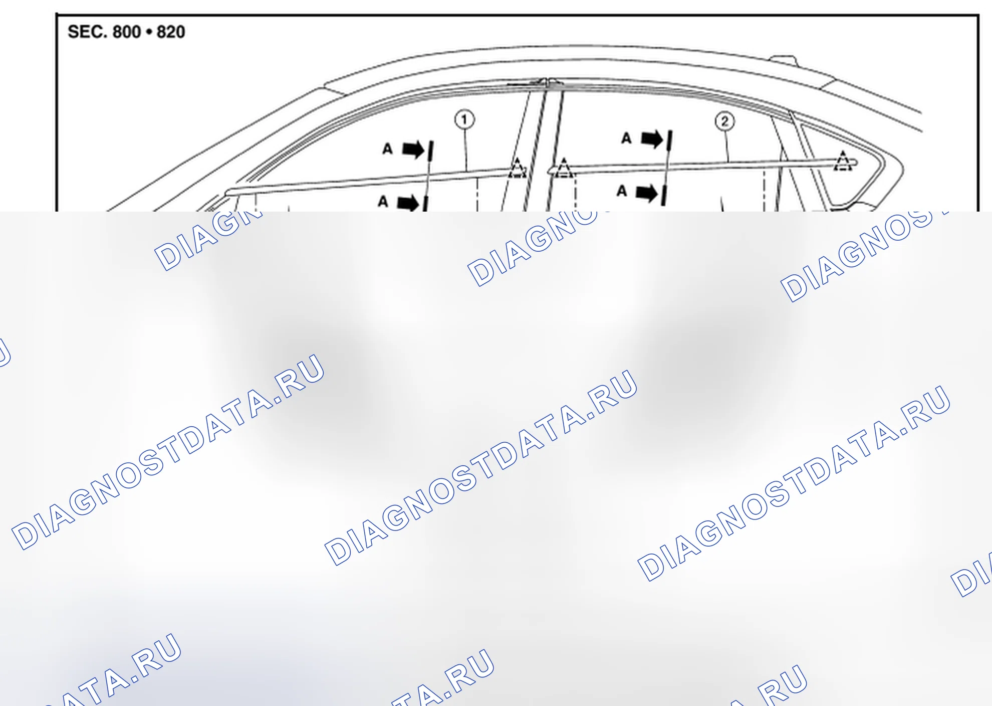 Рис. 114: Разнесенный вид. Nissan Altima L33