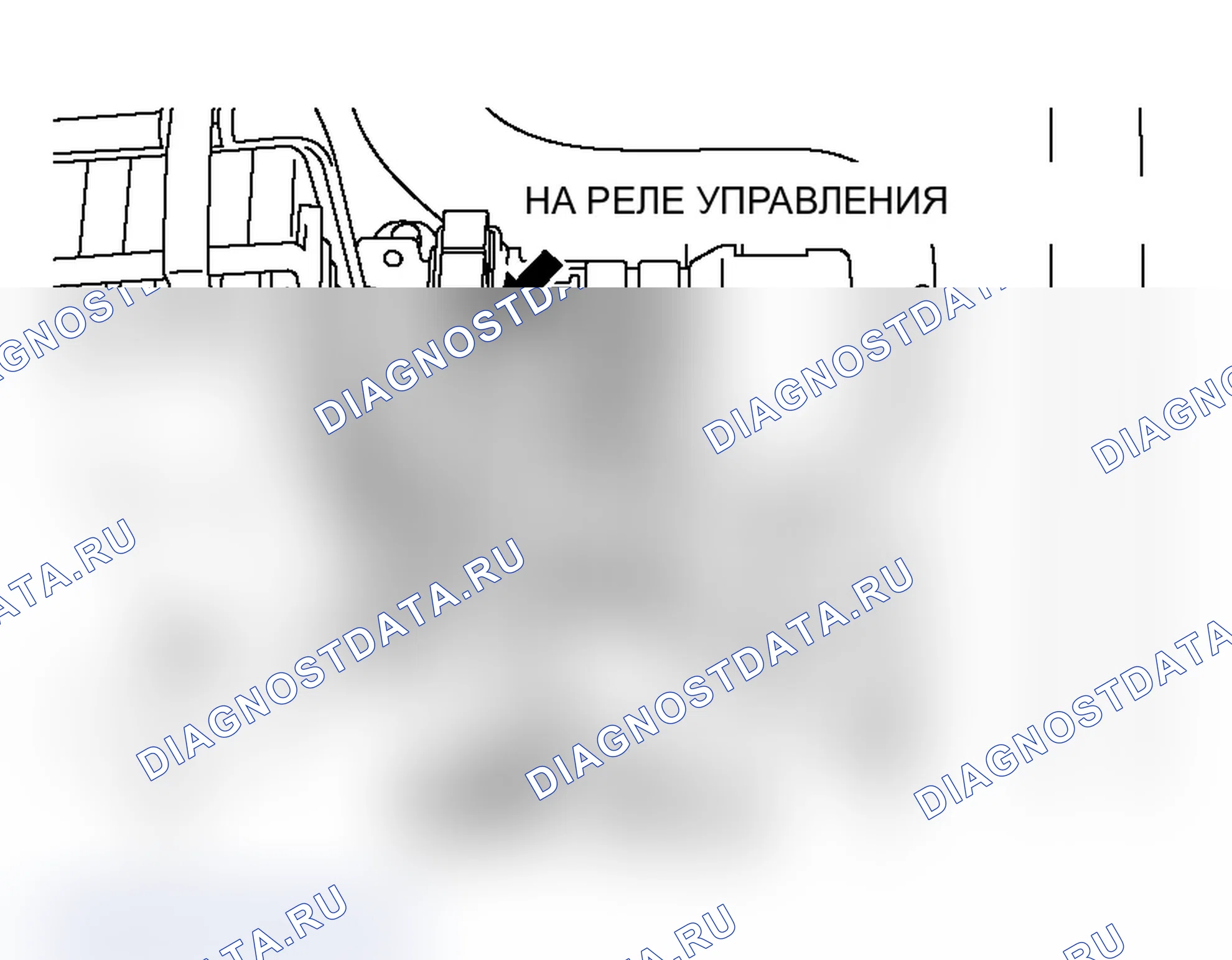 Рис. 489: ПРОВЕРКА РЕЛЕ УПРАВЛЕНИЯ АКПП. Mitsubishi Lancer Evolution IX
