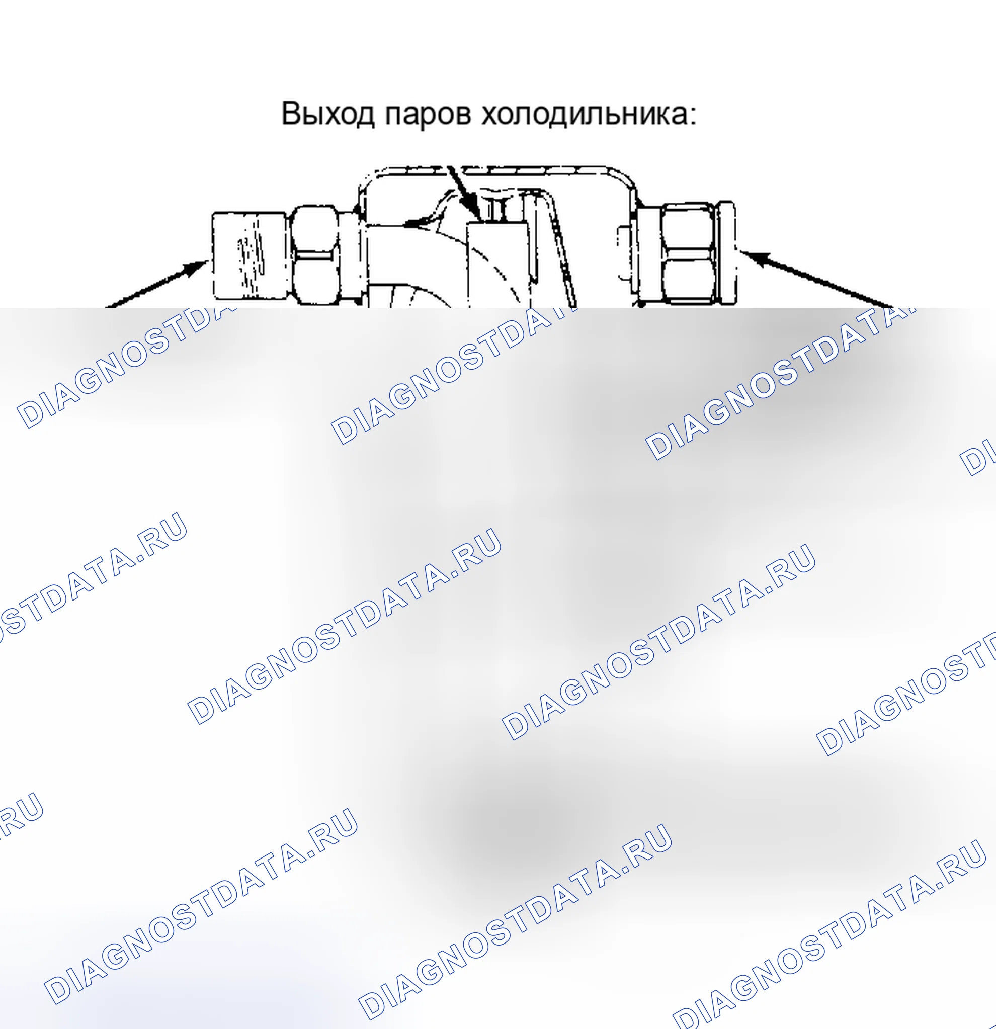 Рис. 26: Схема, показывающая работу аккумулятора Аккумулятор предотвращает попадание жидкости R-12 в компрессор.. Oldsmobile Omega I