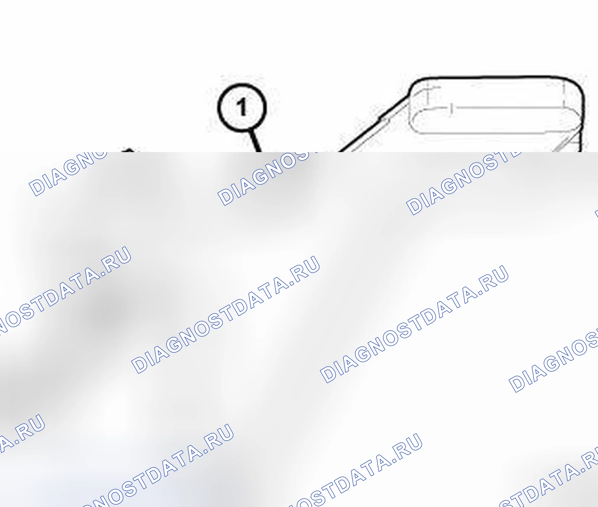 Рис. 304: БАМПЕР DECKLID OVERSLAM. Chrysler 200 I