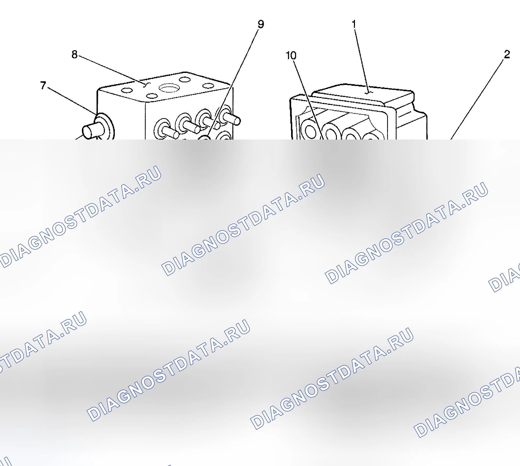 Рис. 61: ОПИСАНИЕ И РАБОТА АБС. Hyundai Terracan I
