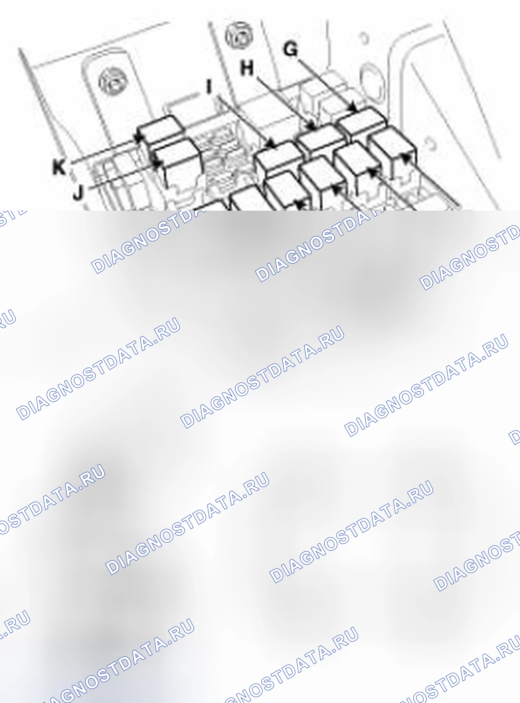 Рис. 9: Силовое реле (тип A). Hyundai Tucson II
