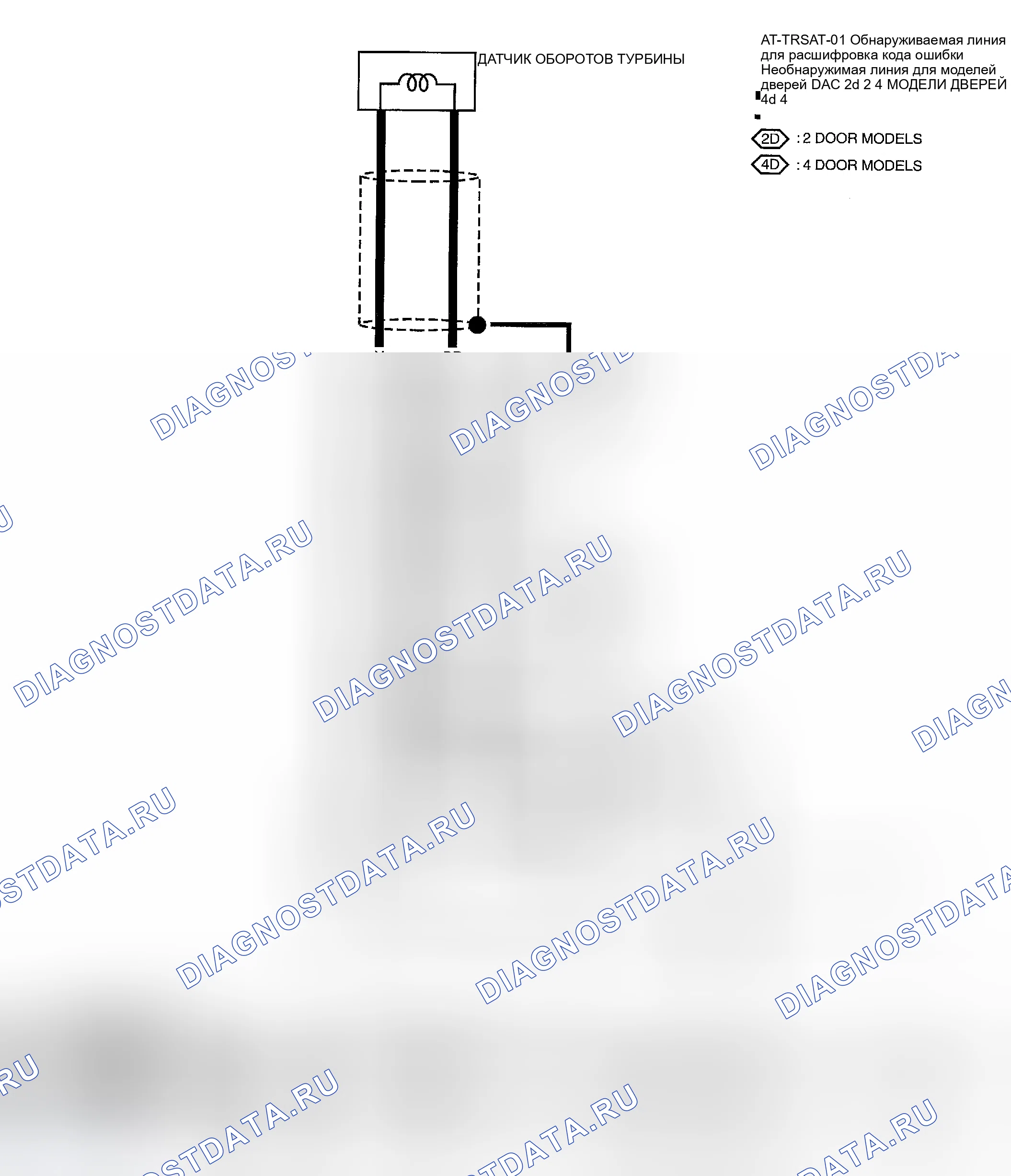 Рис. 921: электросхема - AT - TRSA / T. Honda Odyssey (North America) I
