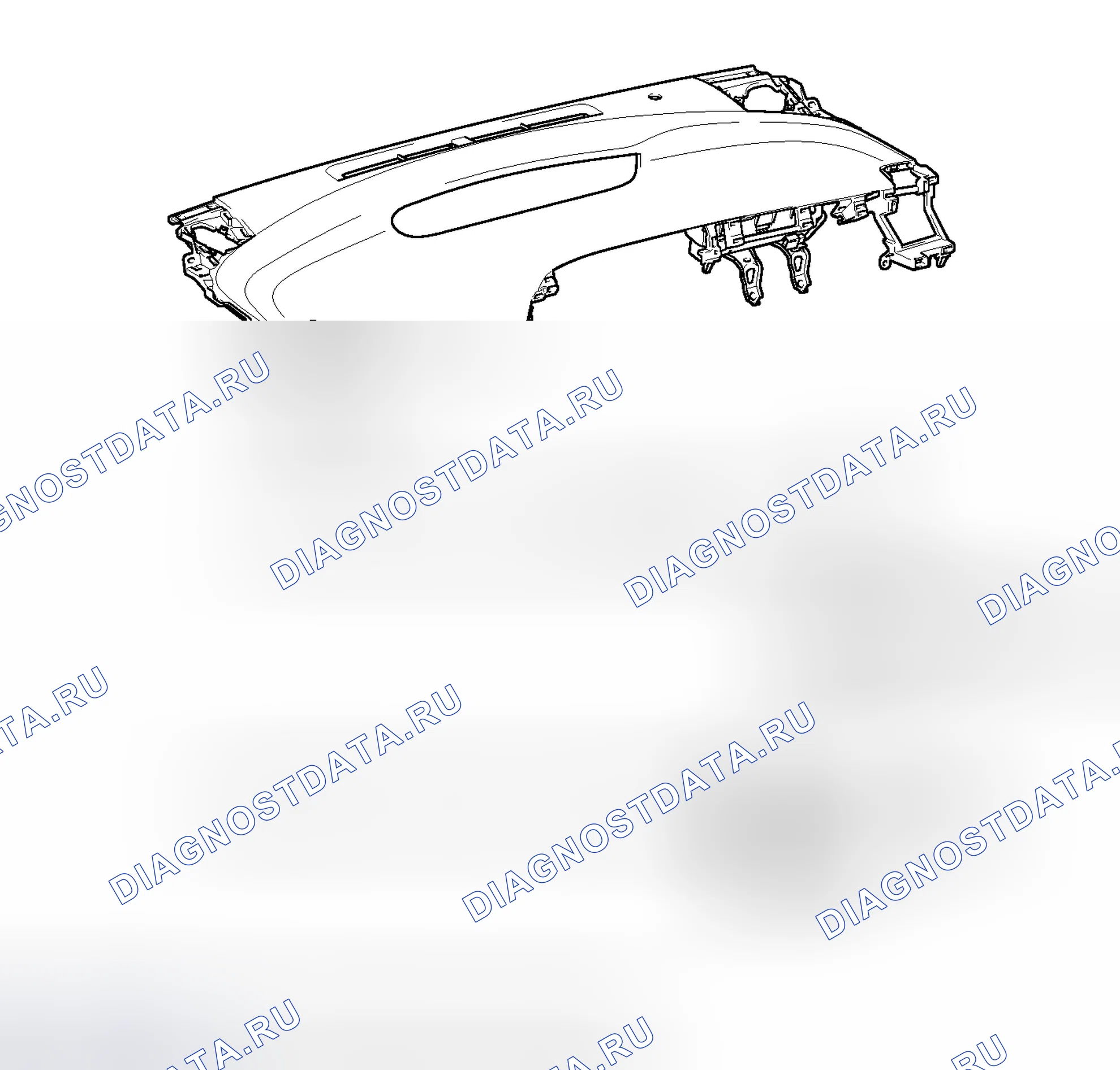 Рис. 341: ИЛЛЮСТРАЦИЯ. Toyota Prius III рестайлинг